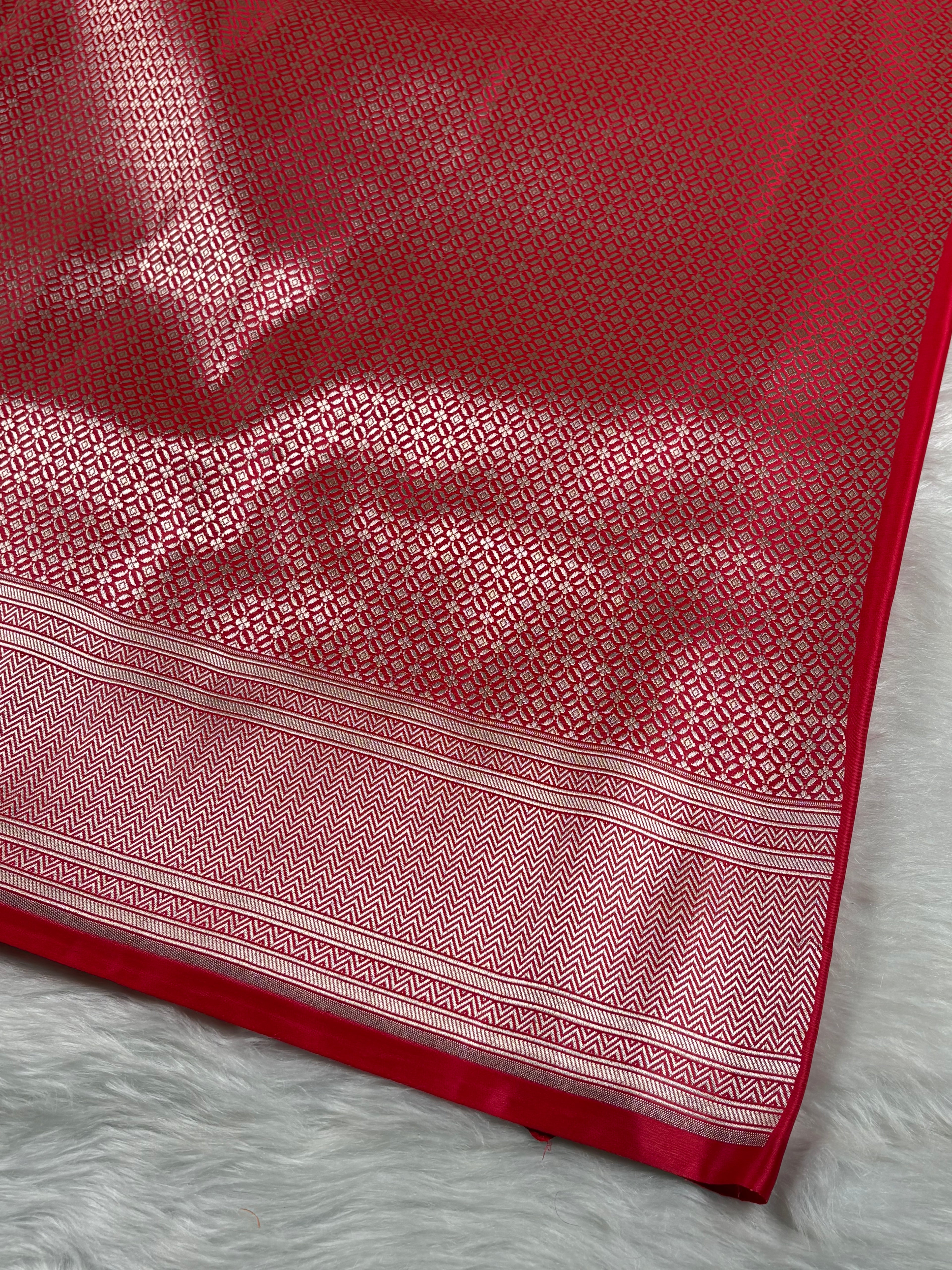 Mashru Katan Banarasi Saree