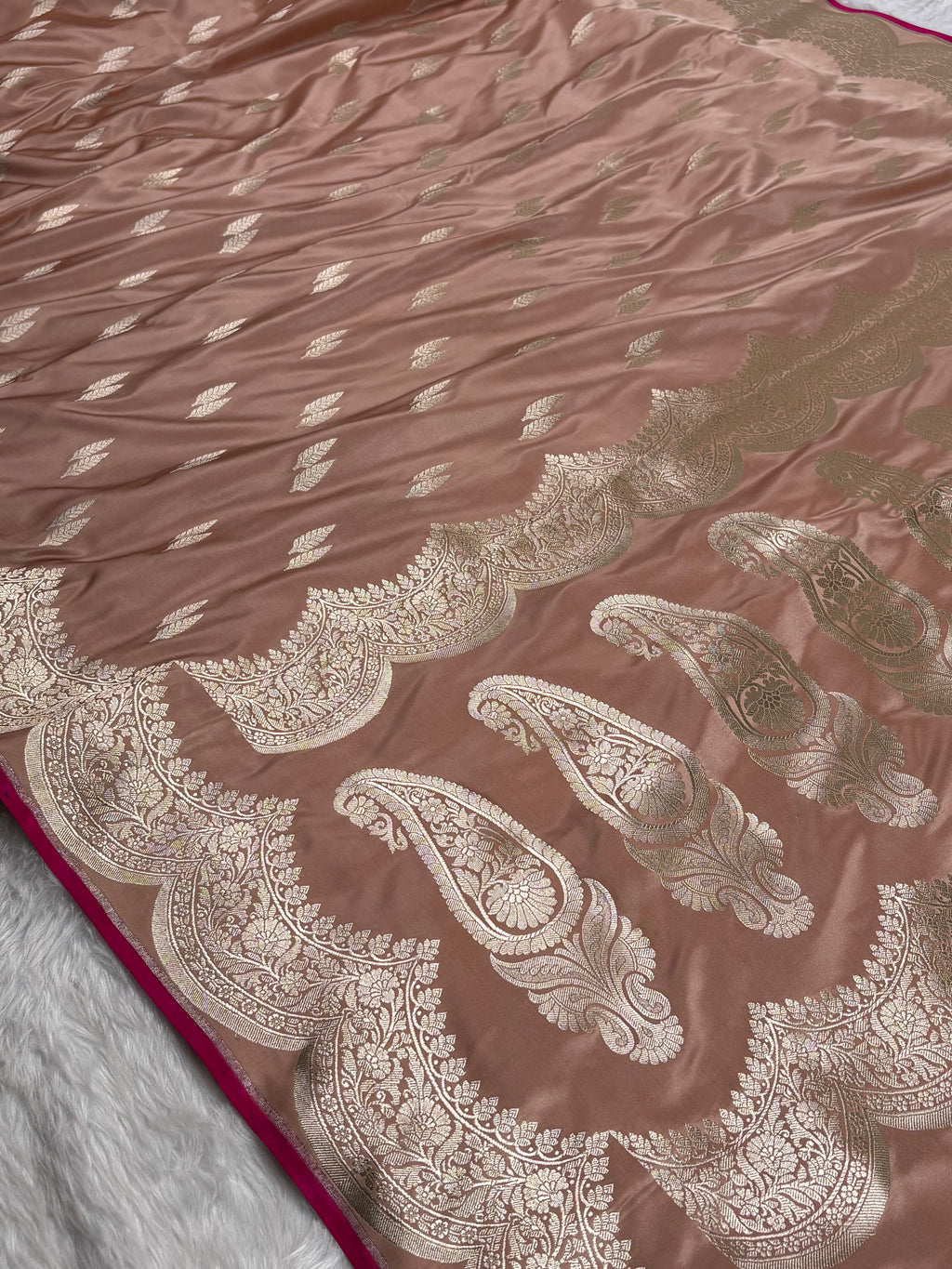 Mashru Katan Banarasi Saree