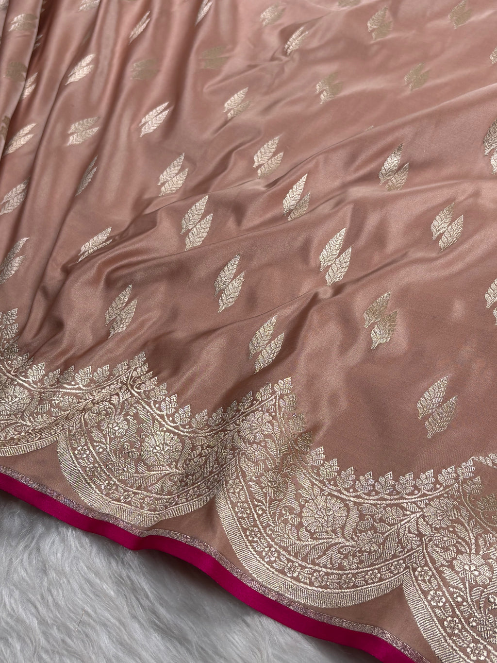 Mashru Katan Banarasi Saree