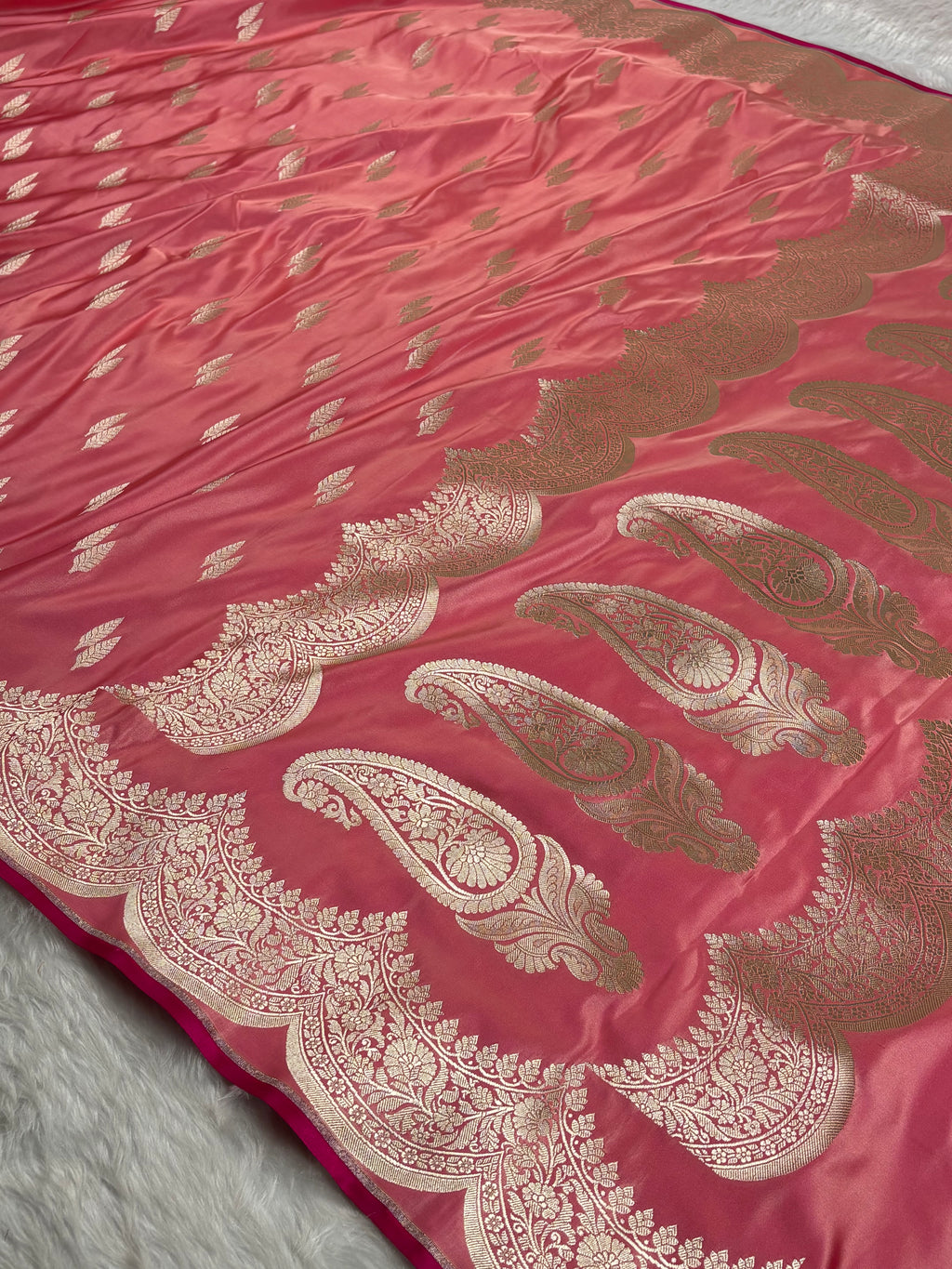 Mashru Katan Banarasi Saree
