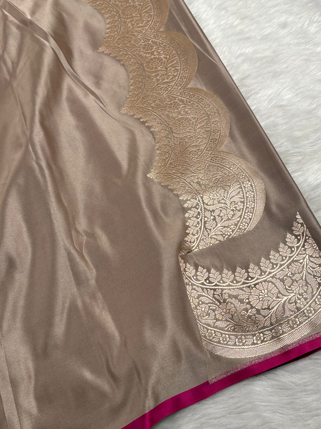 Mashru Katan Banarasi Saree
