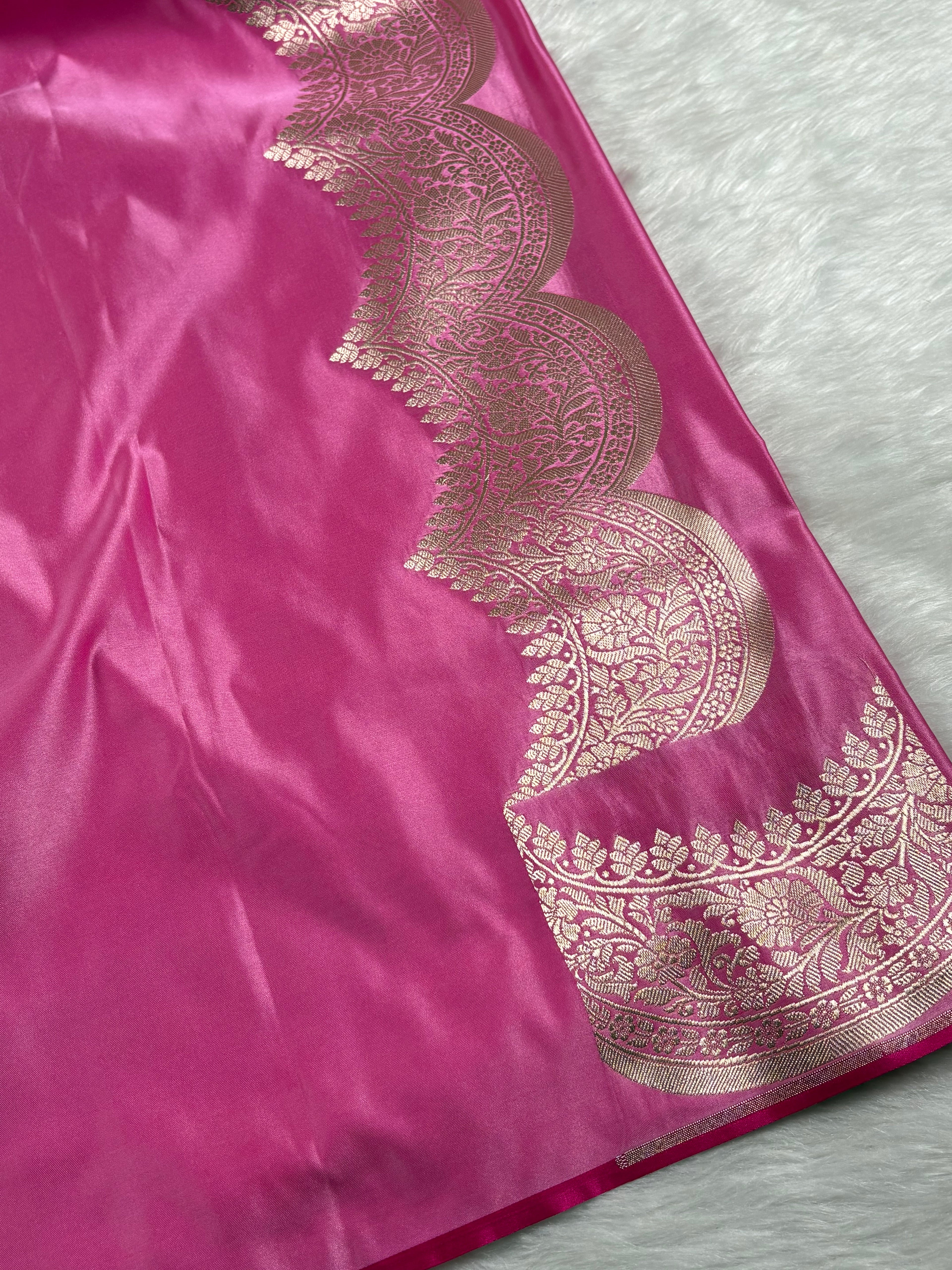 Mashru Katan Banarasi Saree