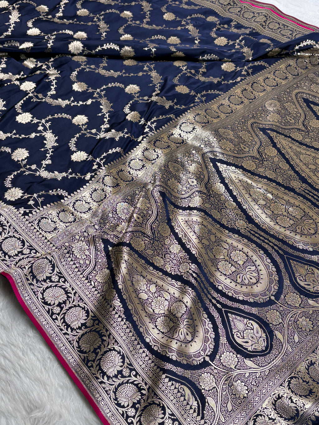 Mashru Katan Banarasi Saree