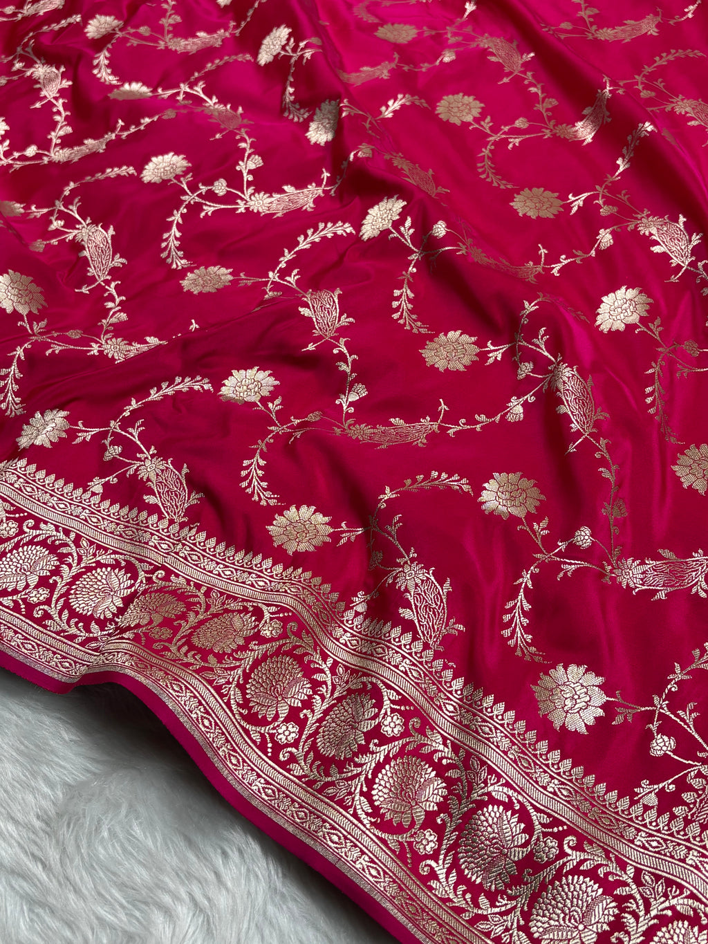 Mashru Katan Banarasi Saree