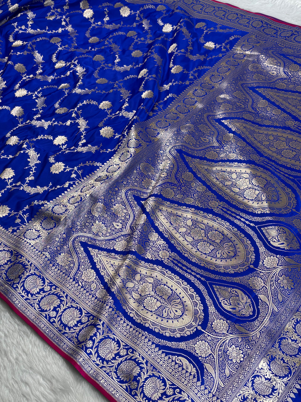 Mashru Katan Banarasi Saree