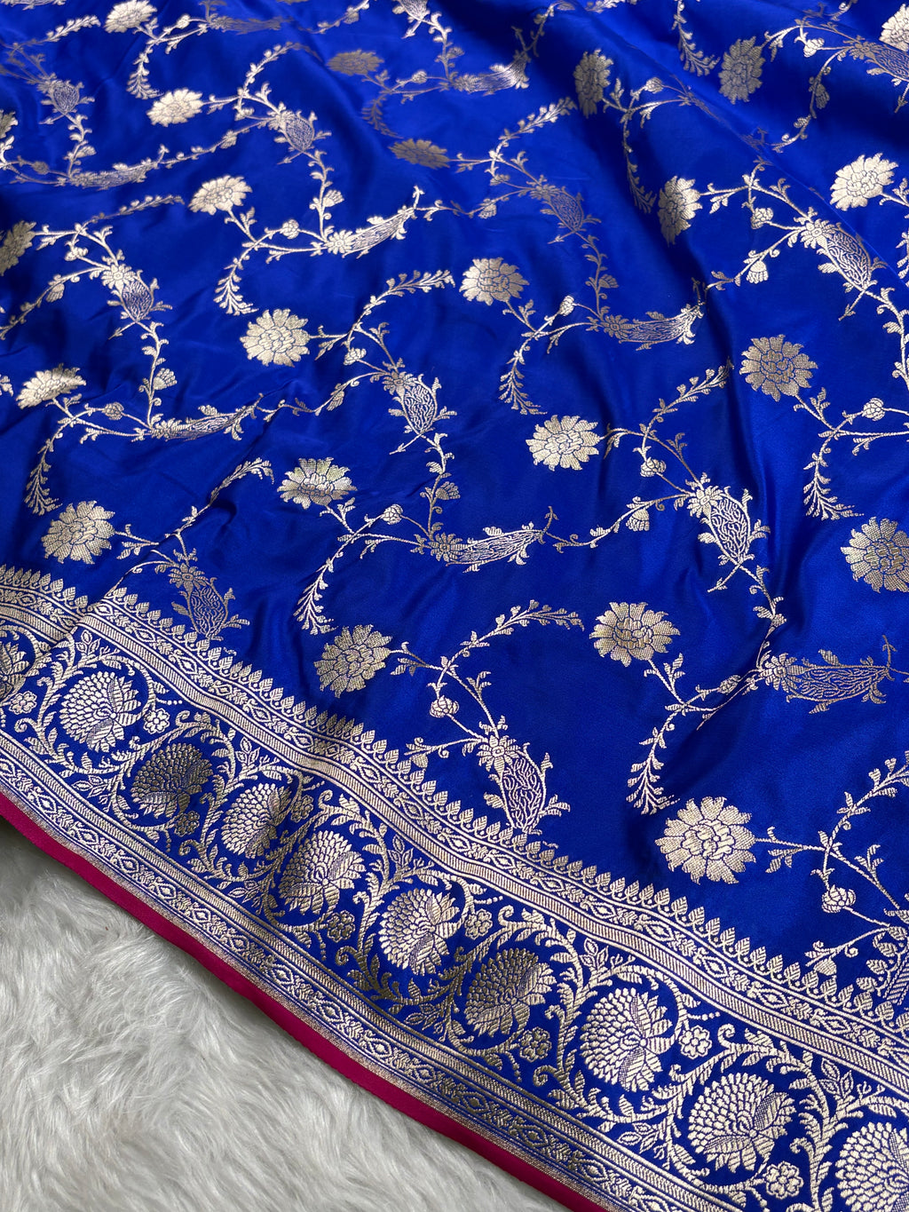 Mashru Katan Banarasi Saree