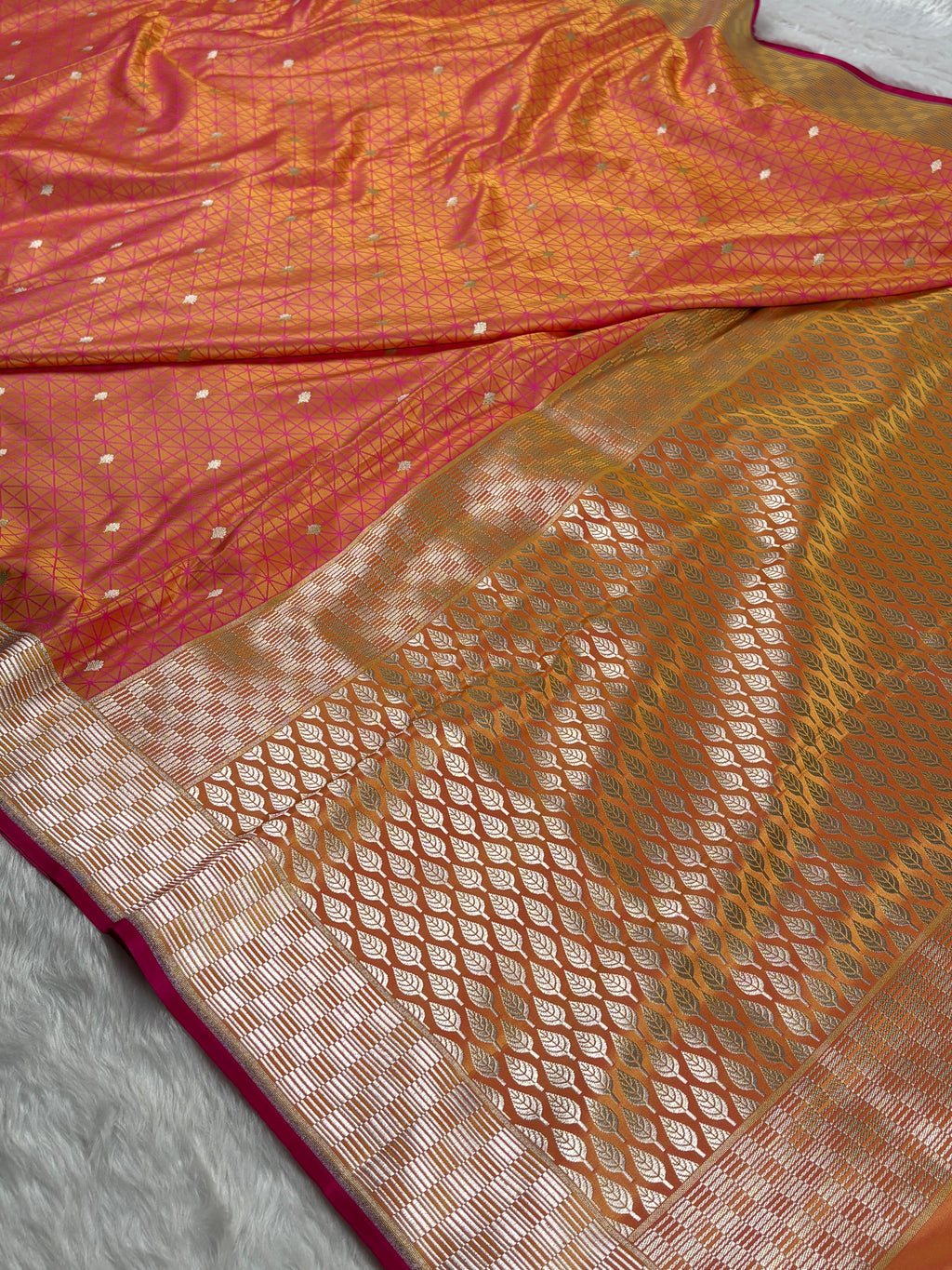 Premium Mashru Katan Banarasi Saree