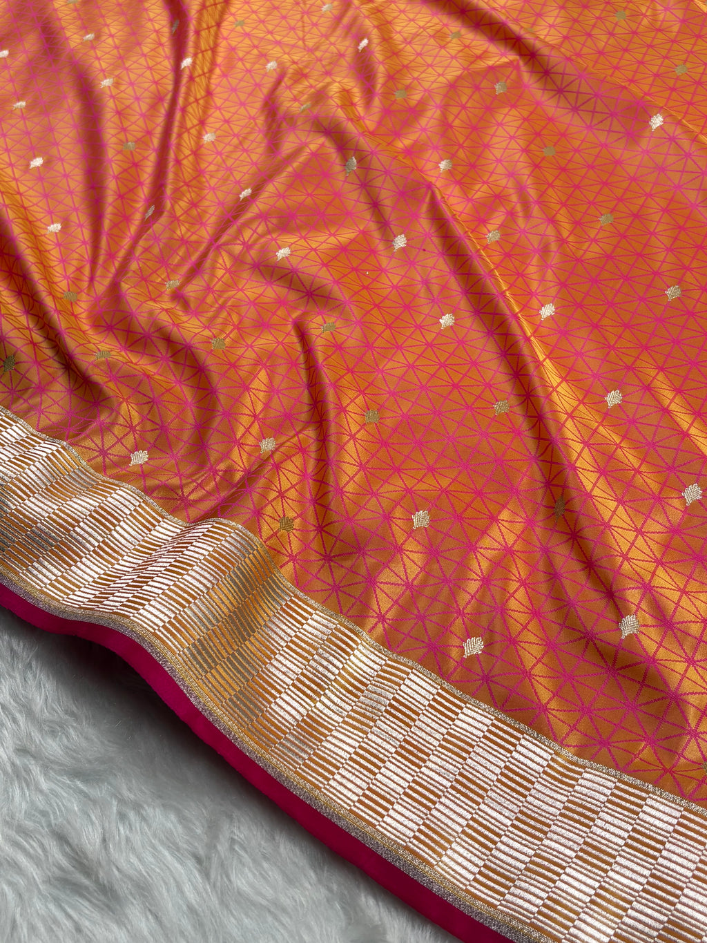 Premium Mashru Katan Banarasi Saree