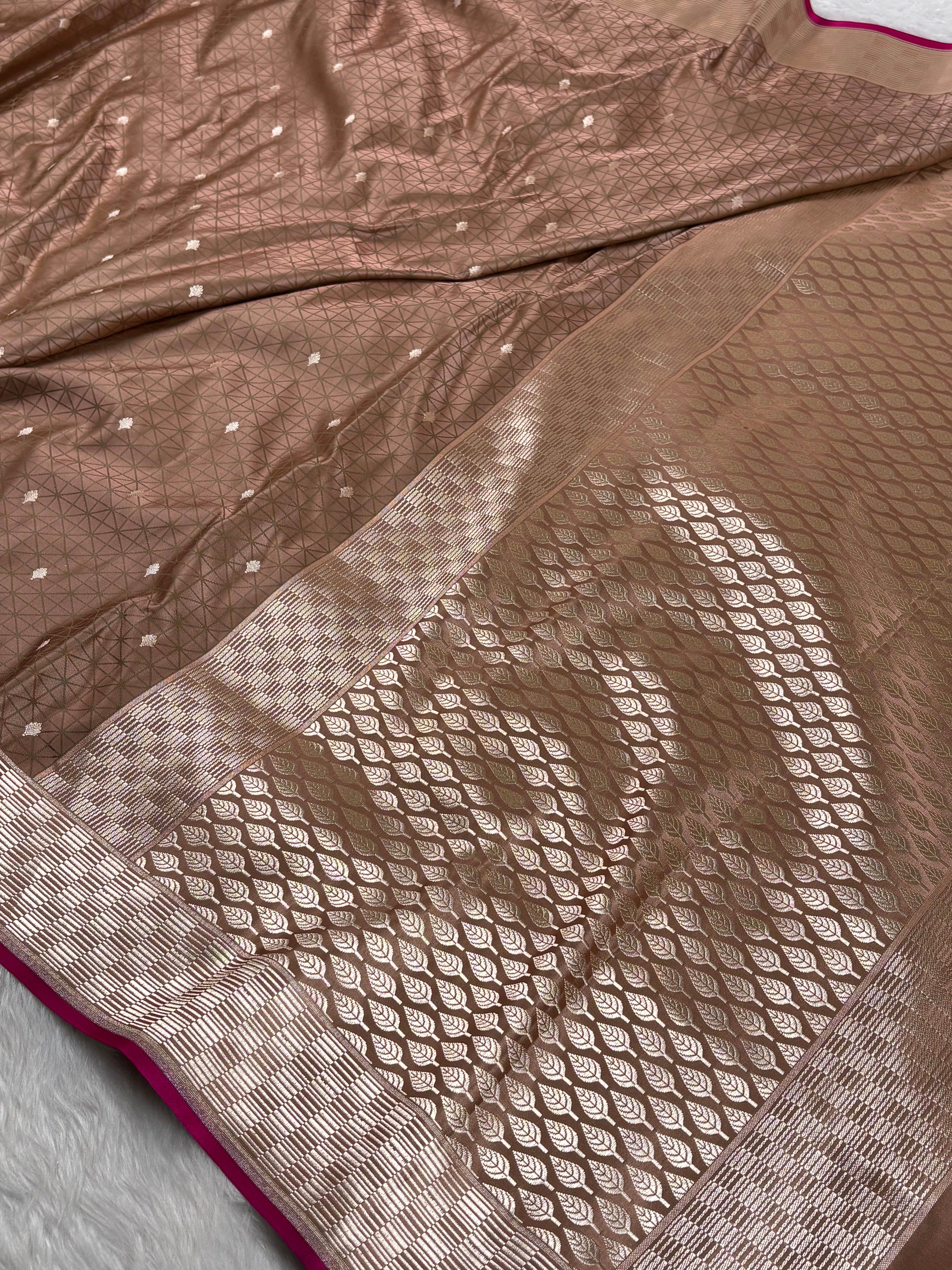 Premium Mashru Katan Banarasi Saree