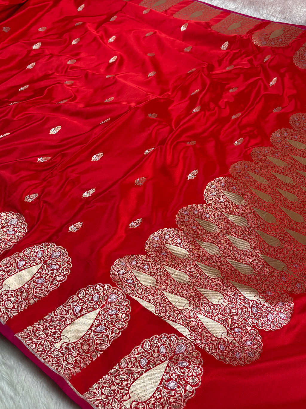 Premium Mashru Katan Banarasi Saree