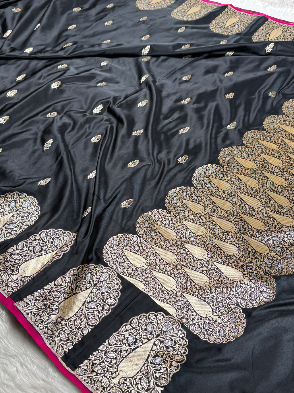 Premium Mashru Katan Banarasi Saree