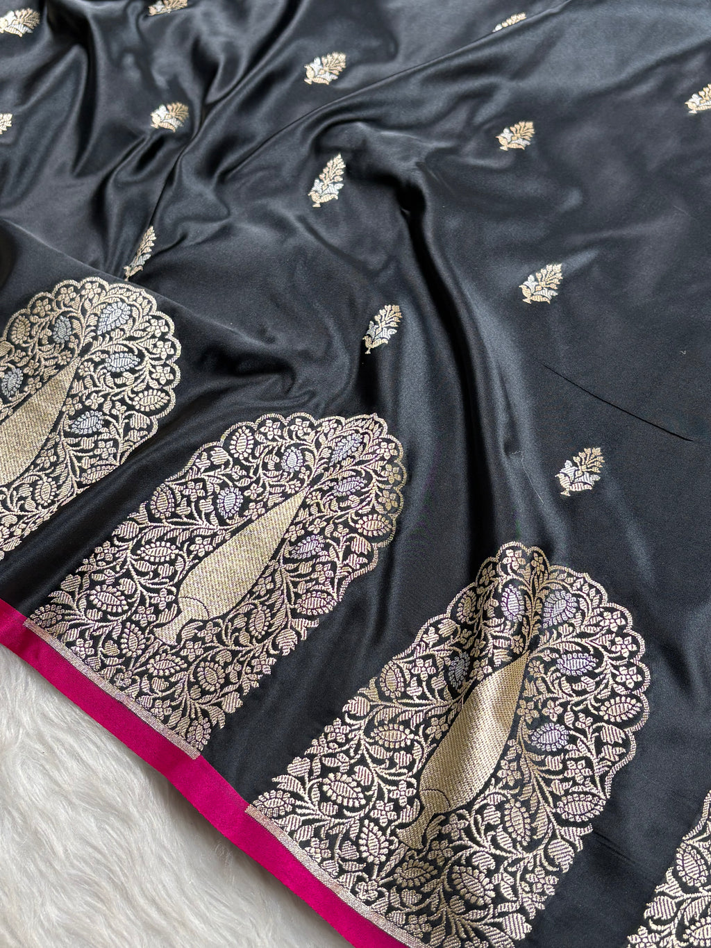 Premium Mashru Katan Banarasi Saree