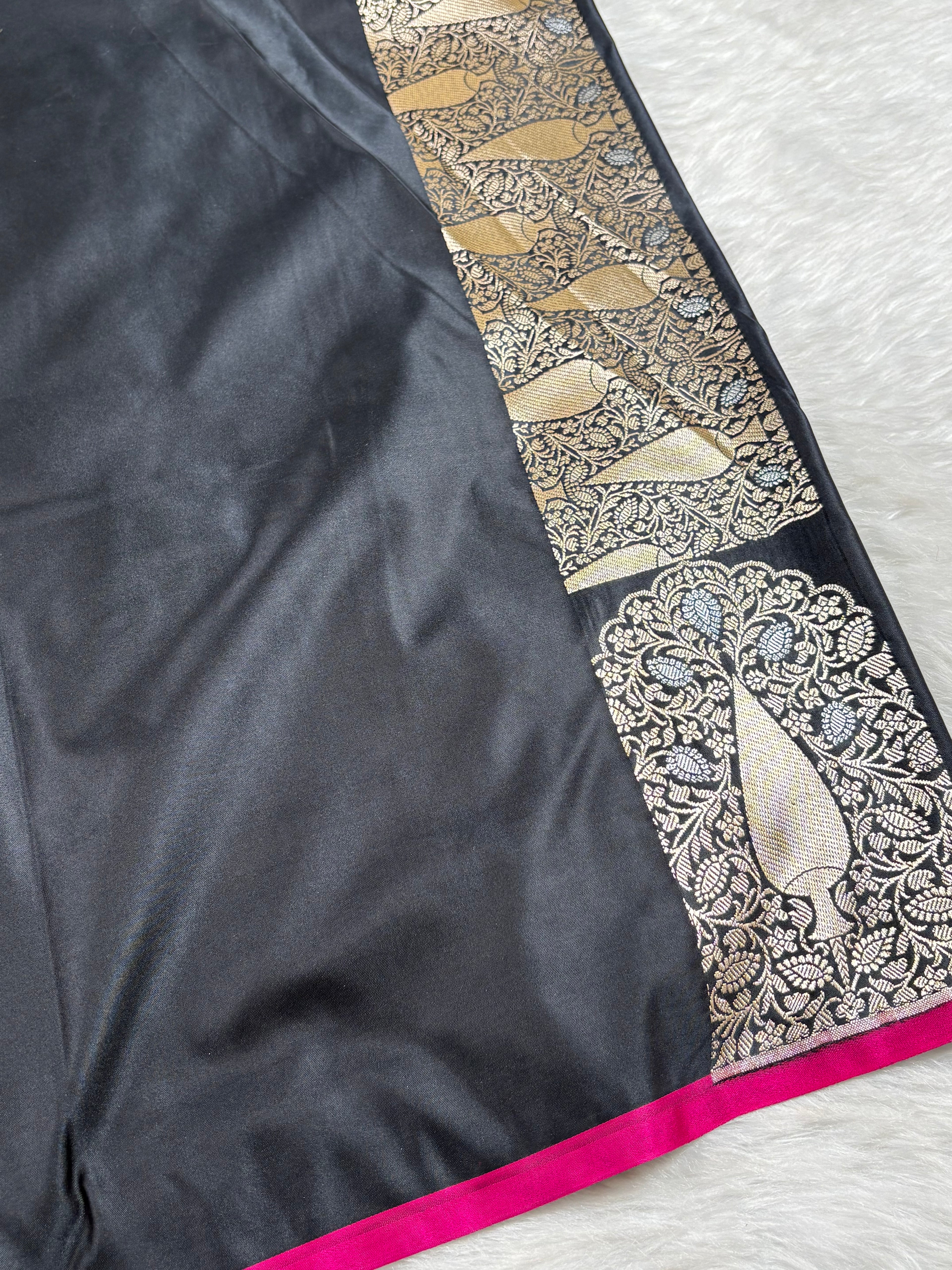 Premium Mashru Katan Banarasi Saree