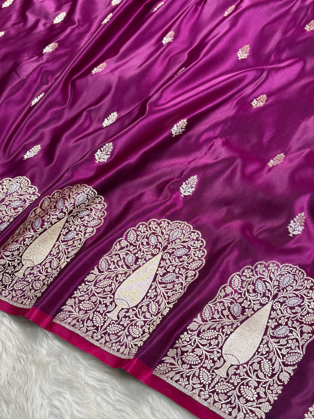 Premium Mashru Katan Banarasi Saree