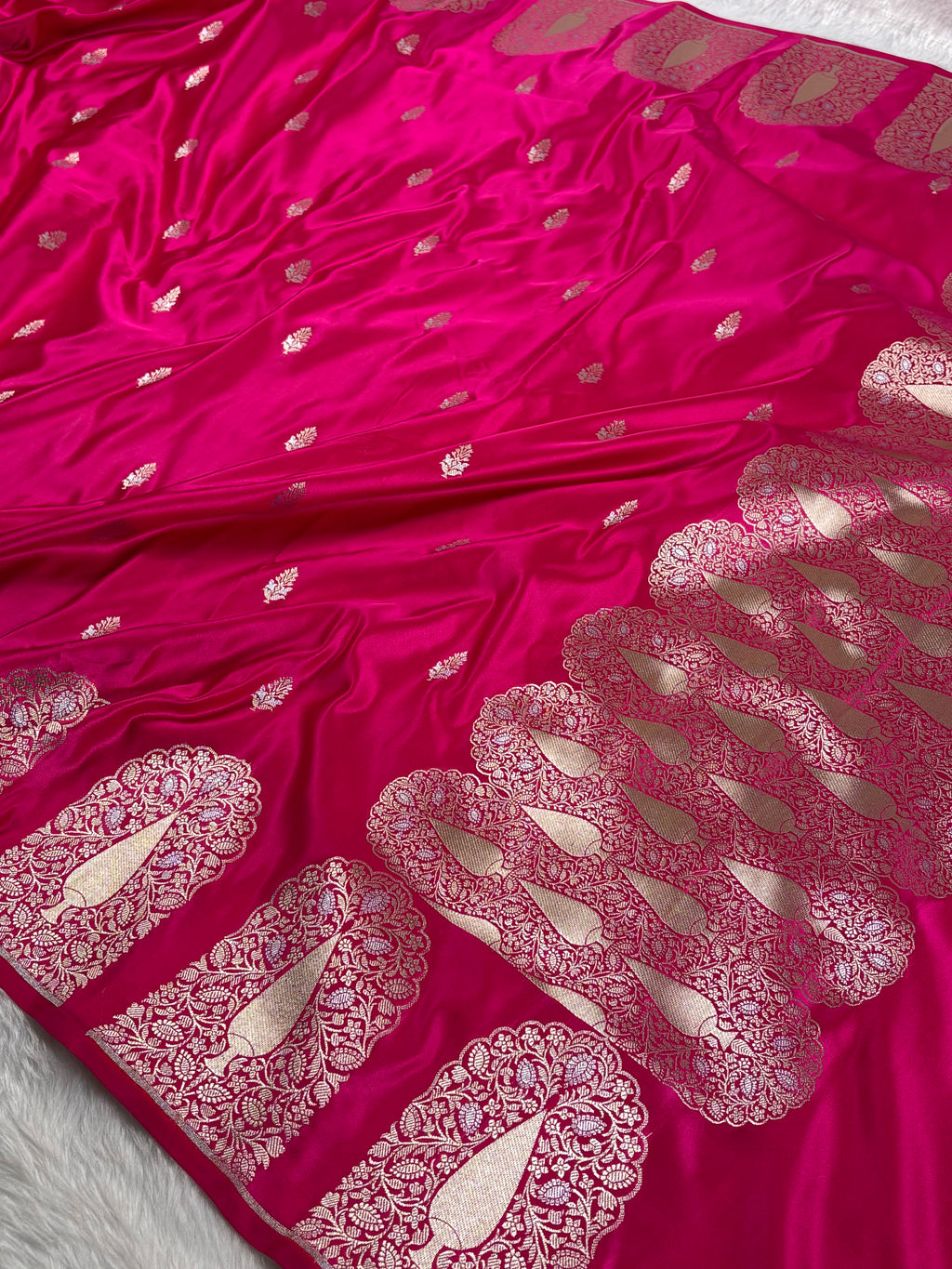 Premium Mashru Katan Banarasi Saree