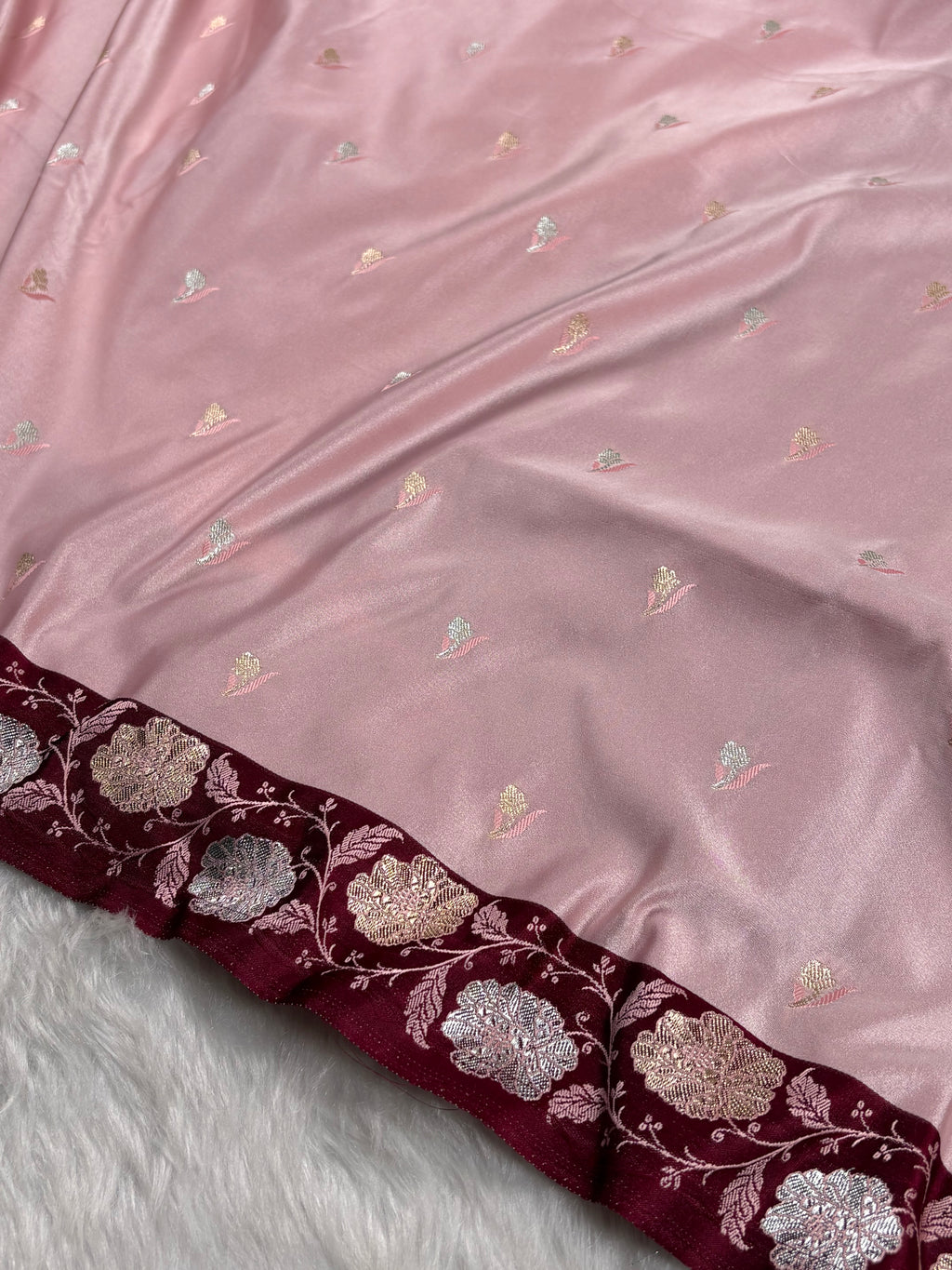 Premium Mashru Katan Banarasi Saree