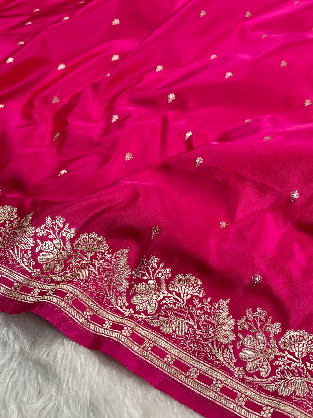 Mashru Katan Banarasi Saree