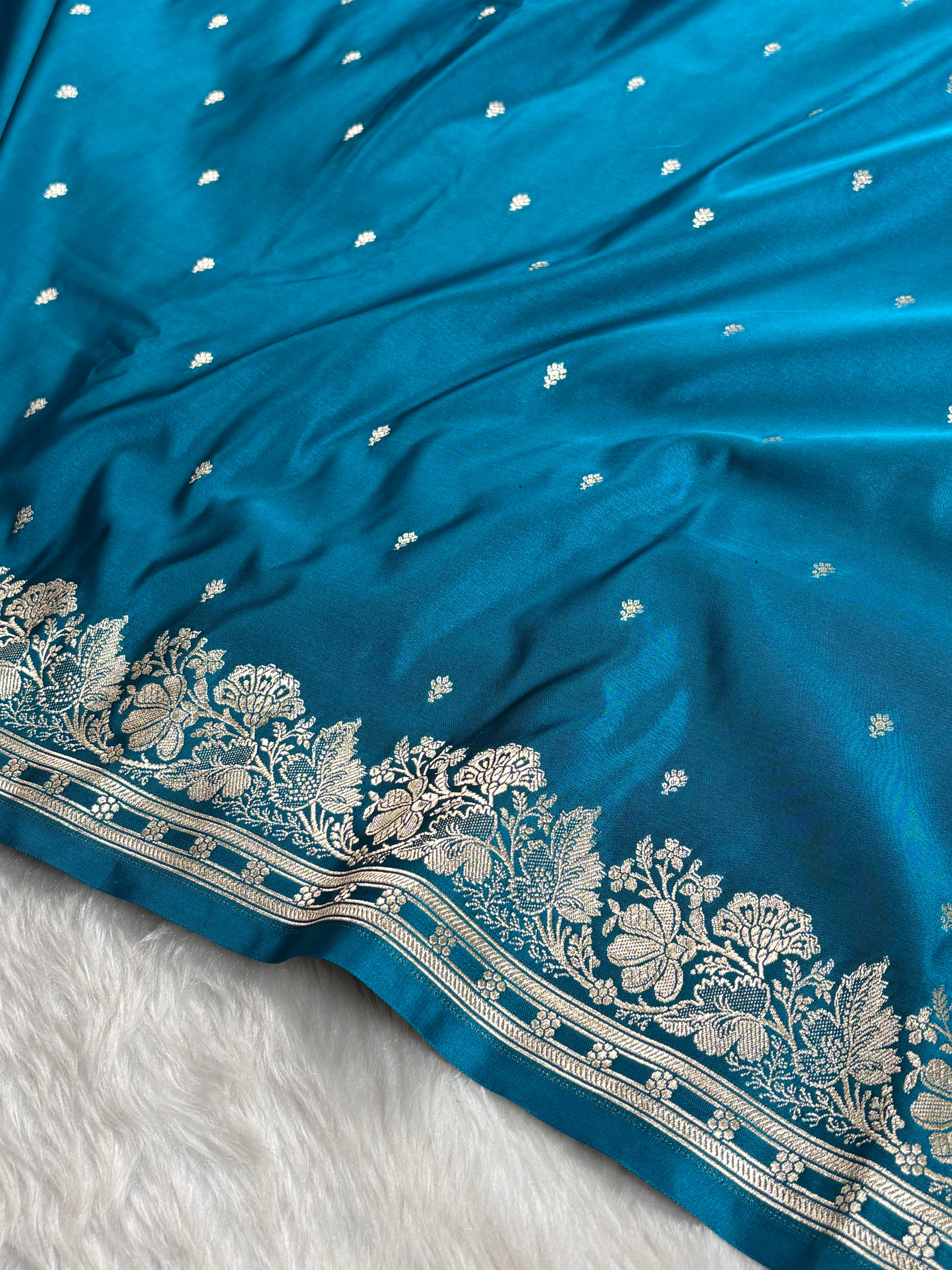 Mashru Katan Banarasi Saree