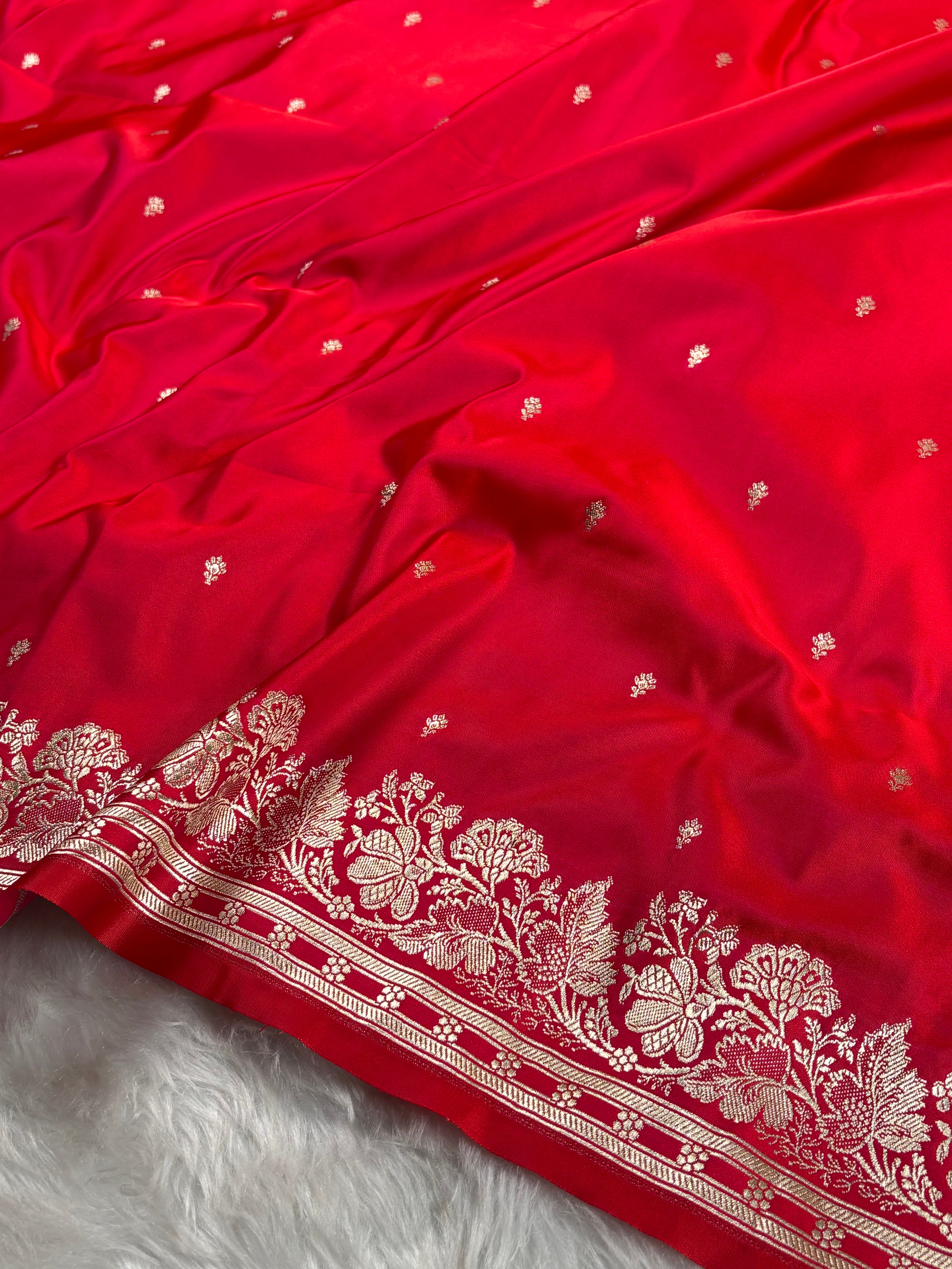 Mashru Katan Banarasi Saree