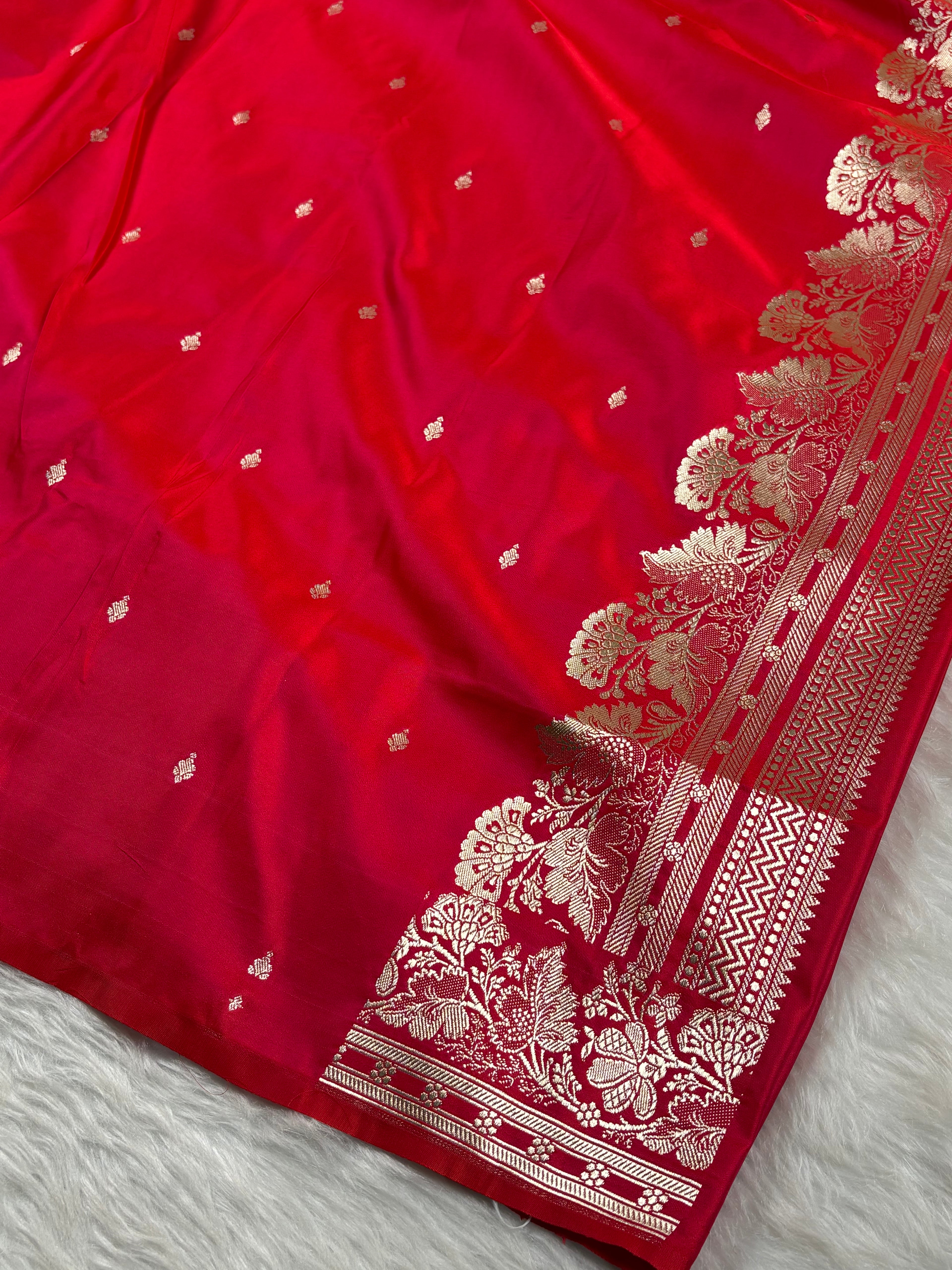 Mashru Katan Banarasi Saree