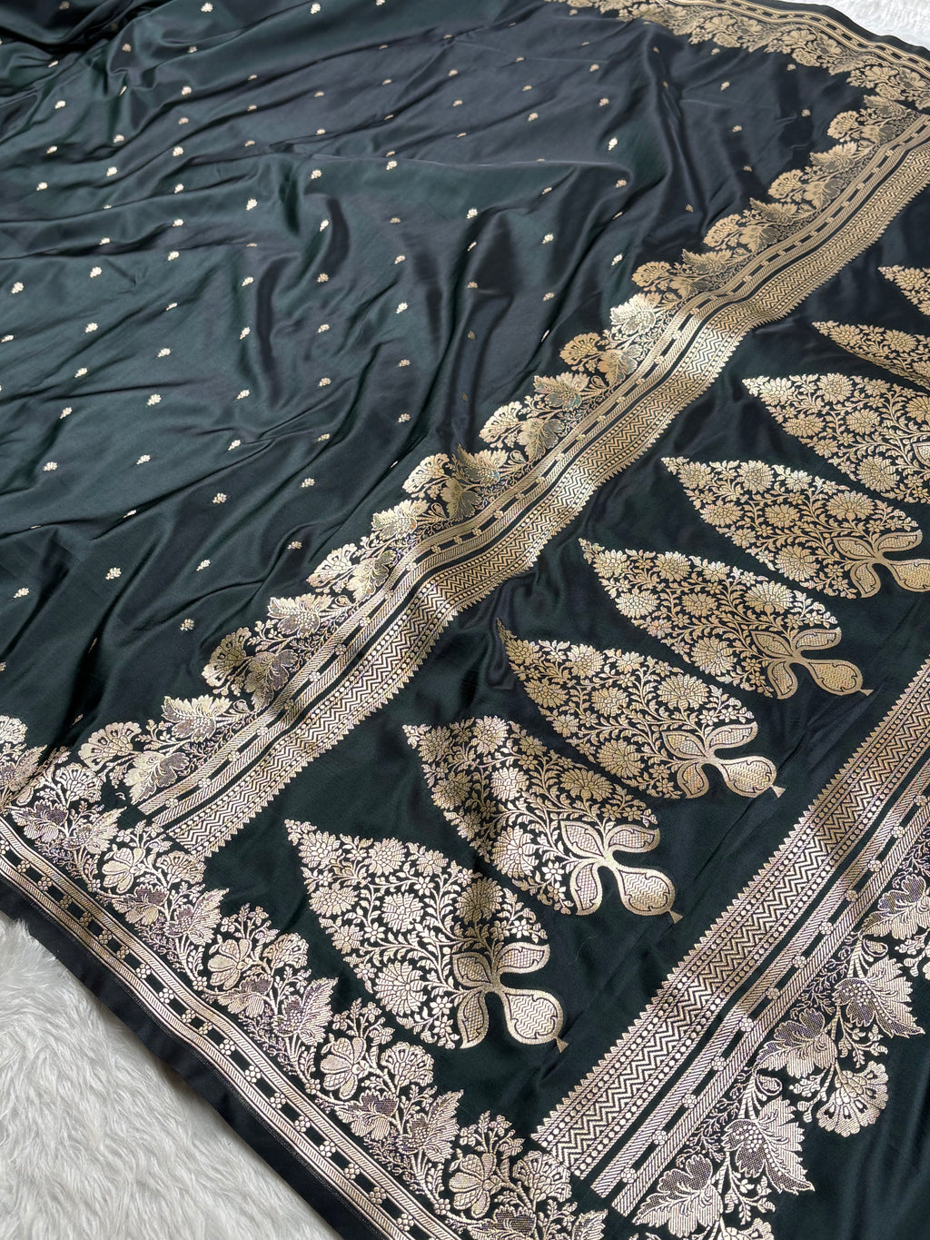 Mashru Katan Banarasi Saree