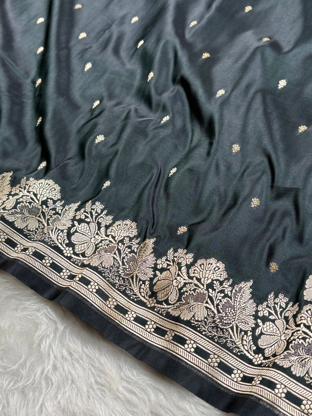 Mashru Katan Banarasi Saree