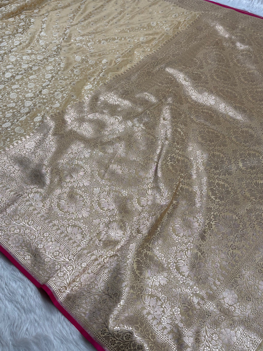 Mashru Katan Banarasi Saree