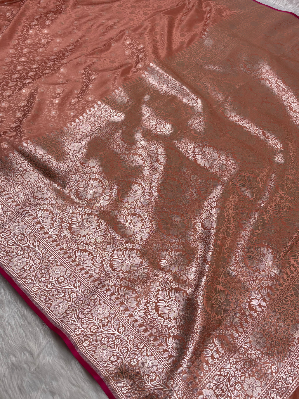 Mashru Katan Banarasi Saree