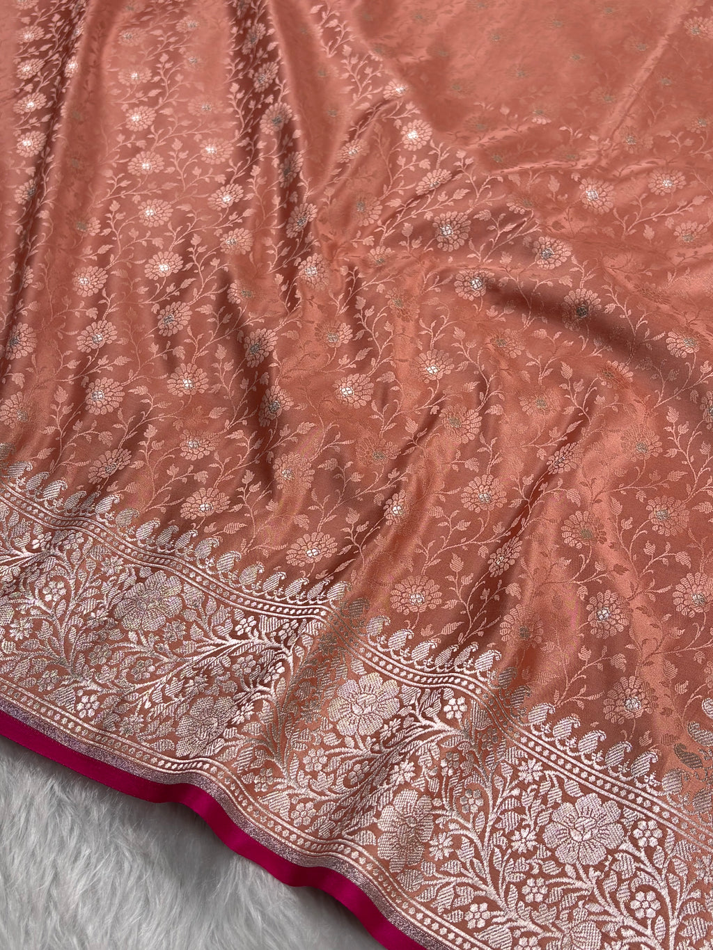 Mashru Katan Banarasi Saree