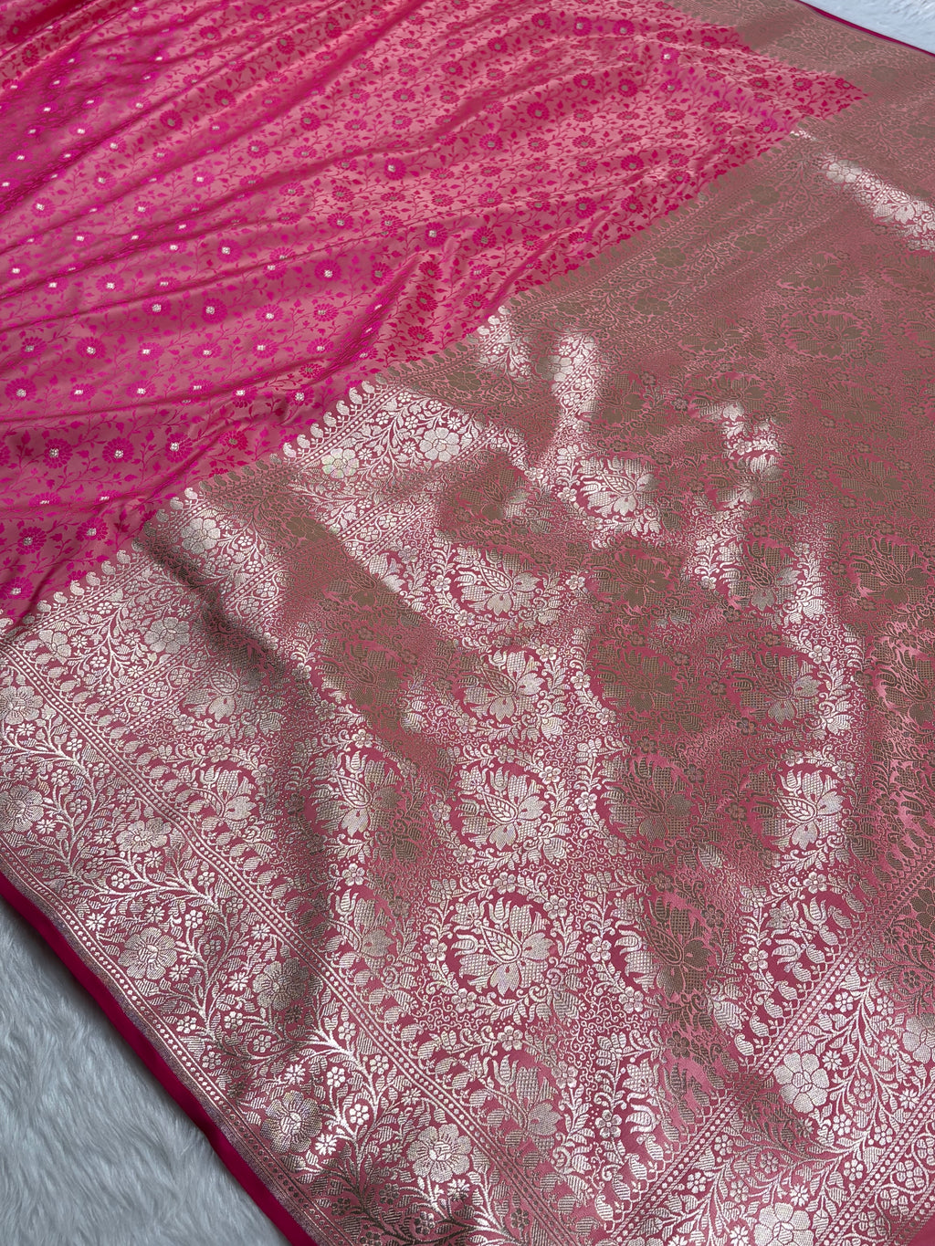 Mashru Katan Banarasi Saree