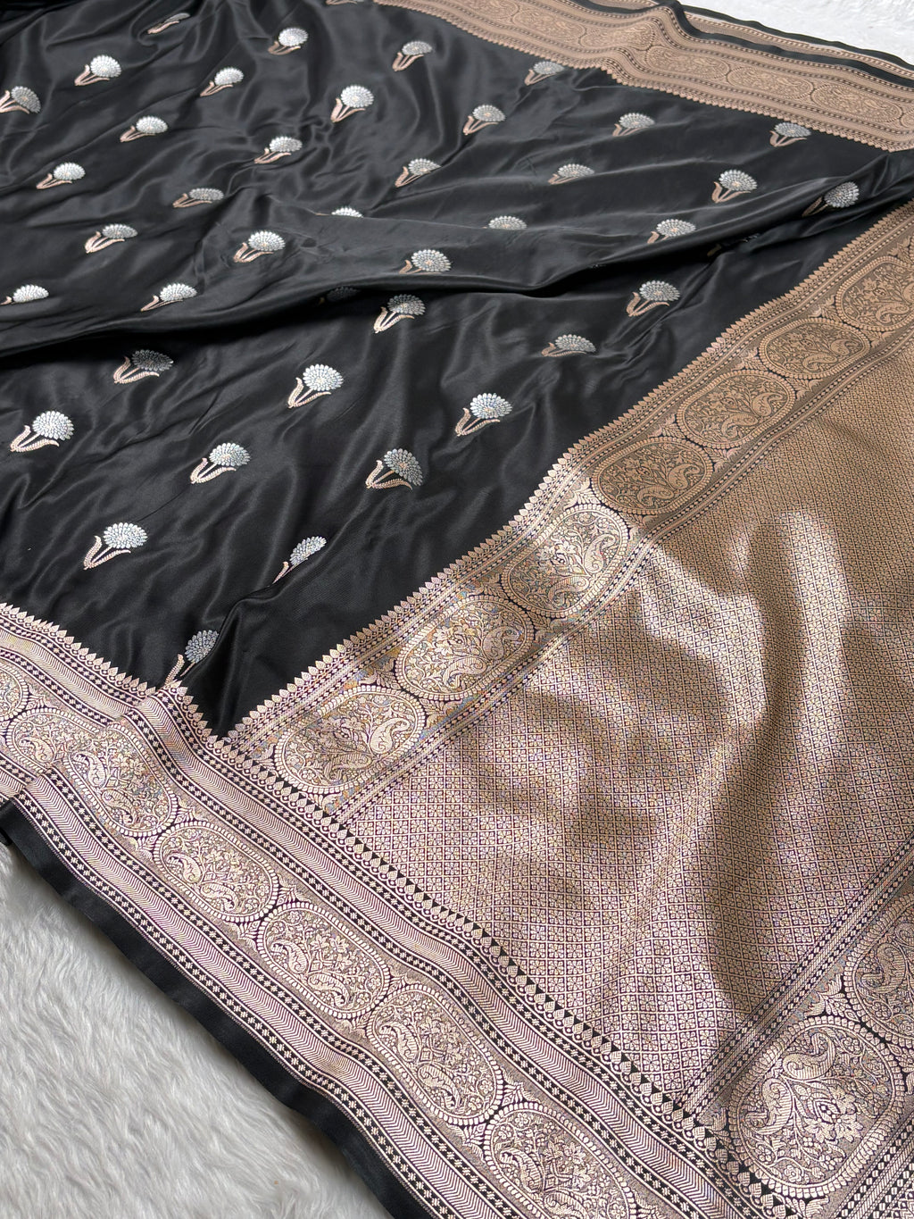 Premium Mashru Katan Banarasi Saree