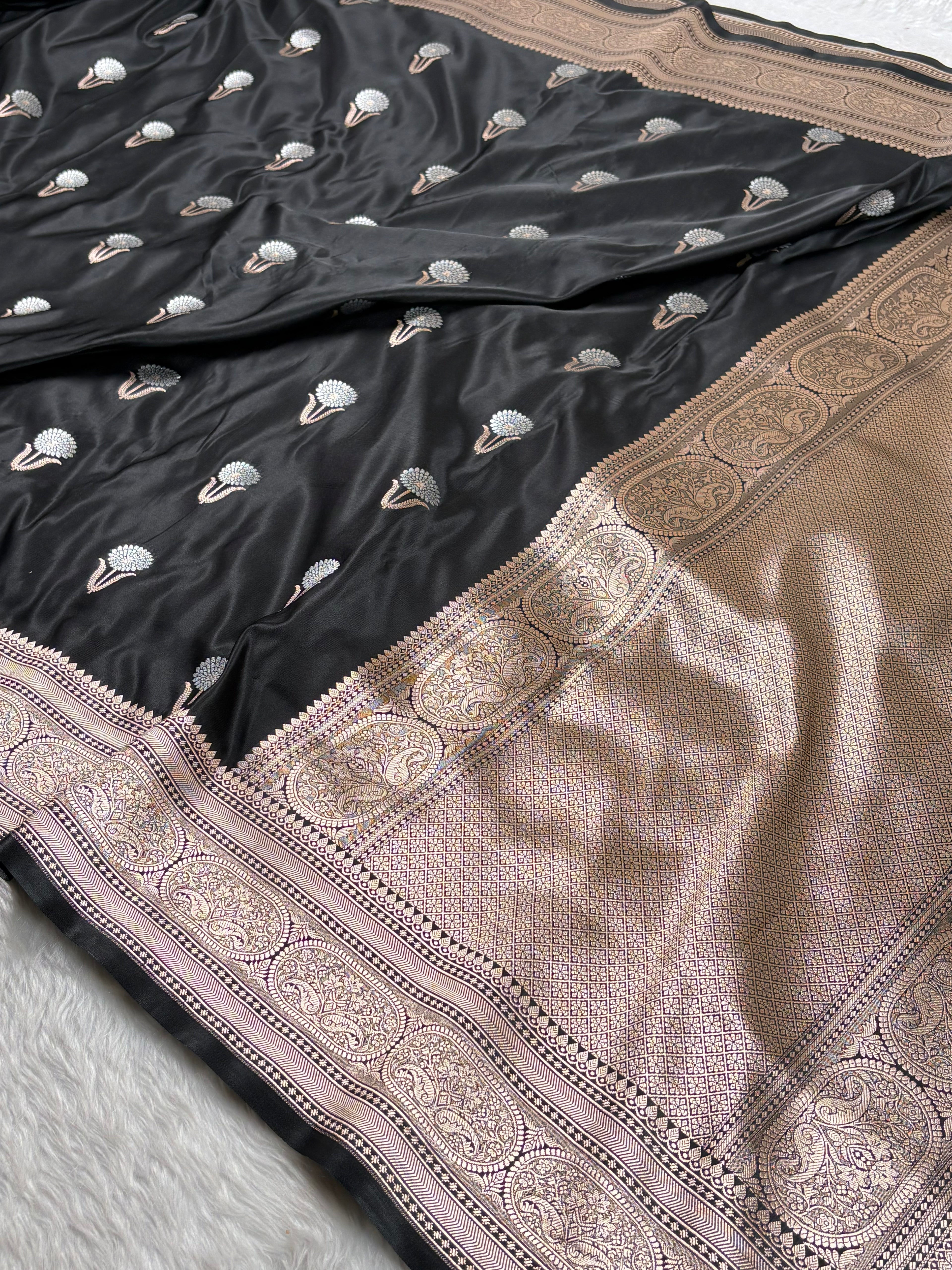 Premium Mashru Katan Banarasi Saree