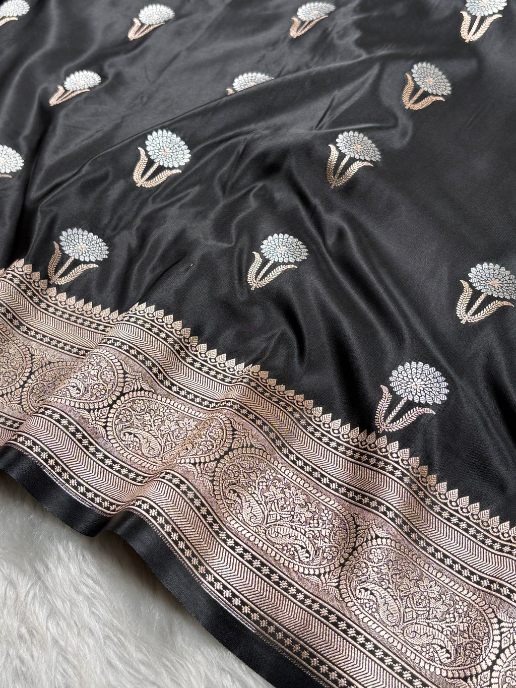 Premium Mashru Katan Banarasi Saree