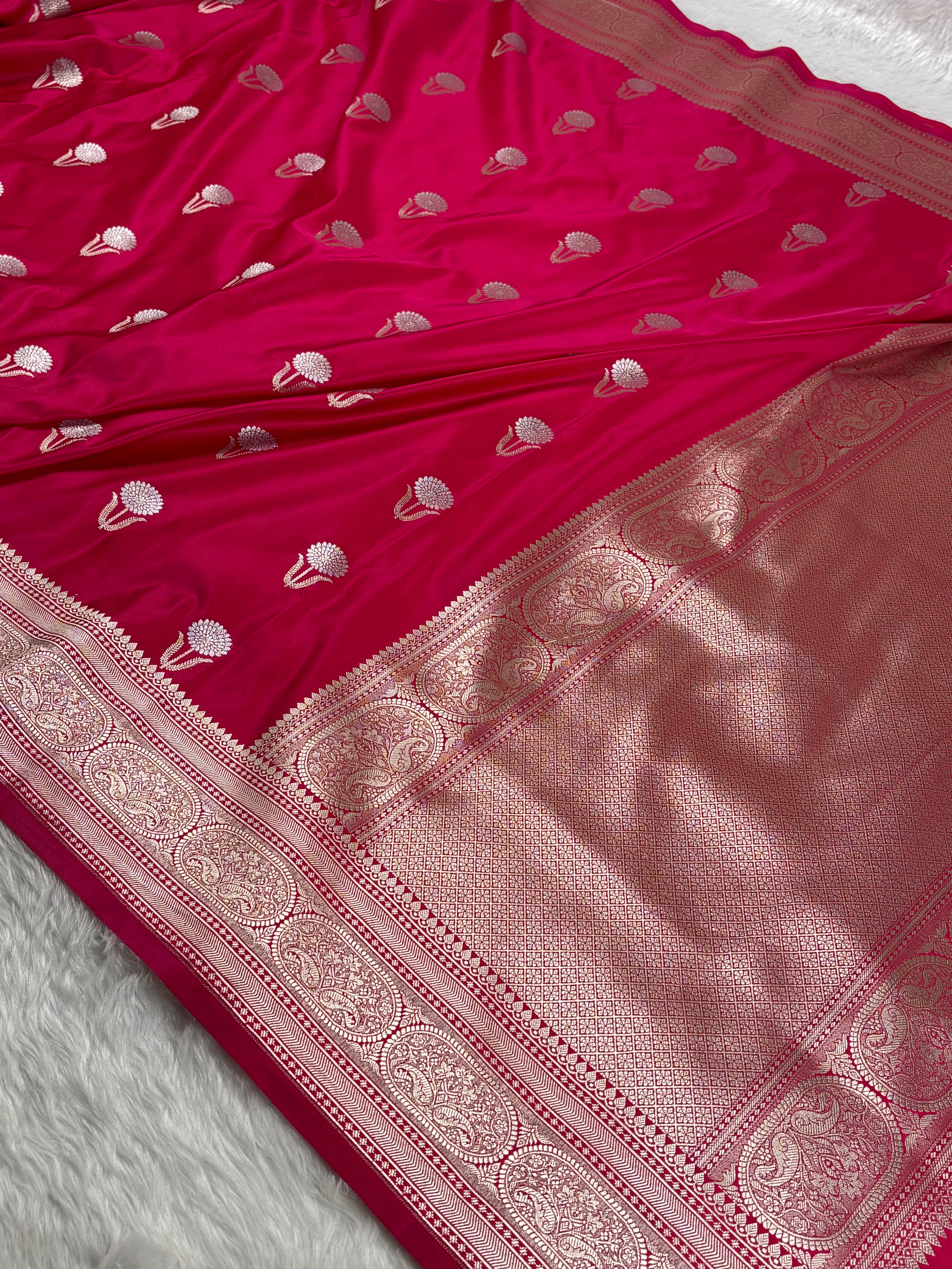 Premium Mashru Katan Banarasi Saree