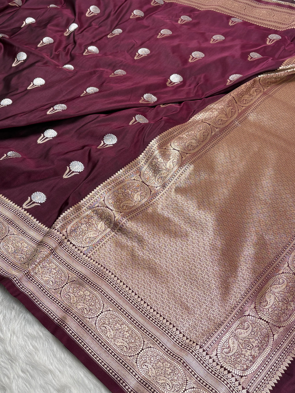 Premium Mashru Katan Banarasi Saree