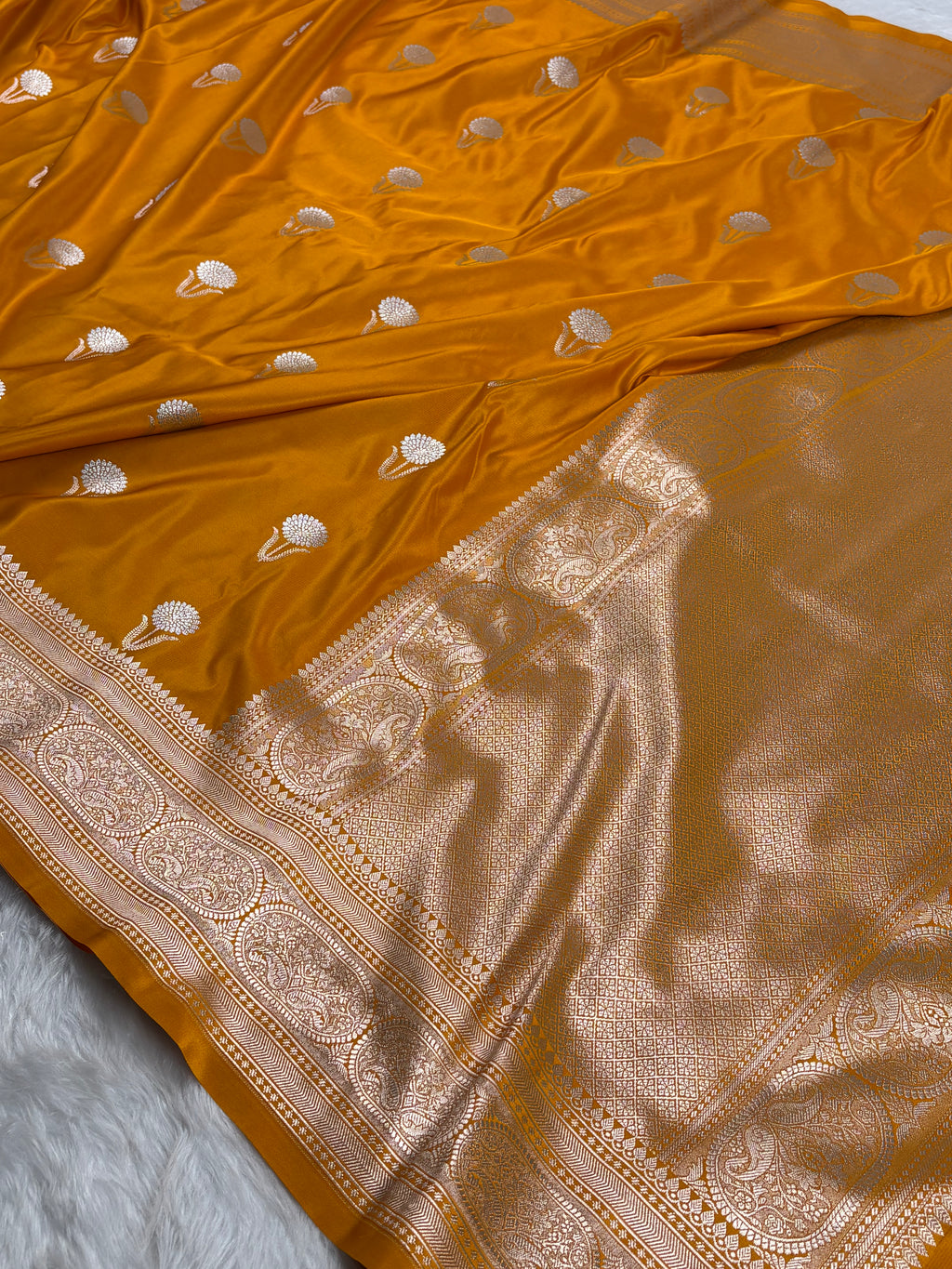 Premium Mashru Katan Banarasi Saree