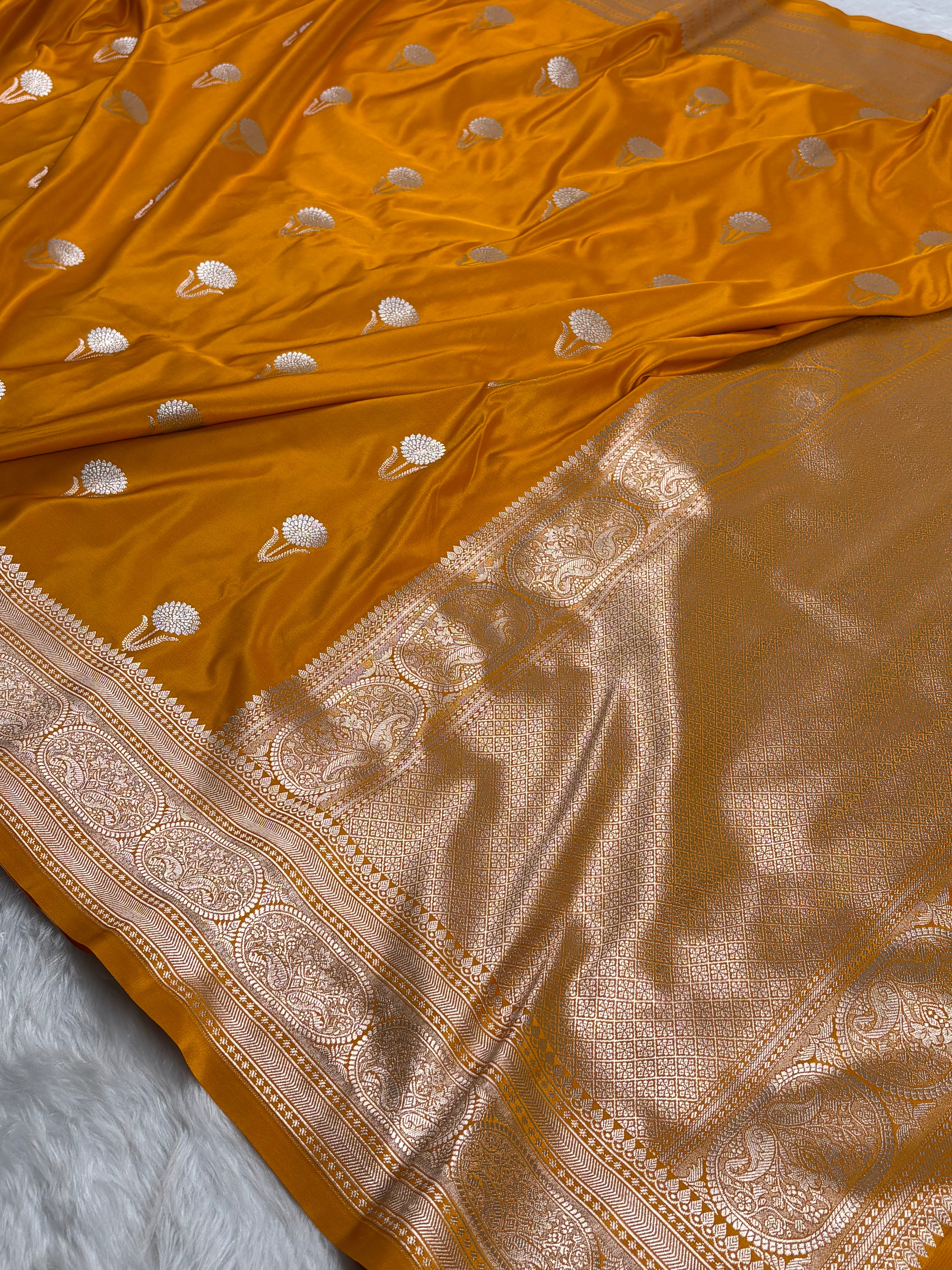 Premium Mashru Katan Banarasi Saree