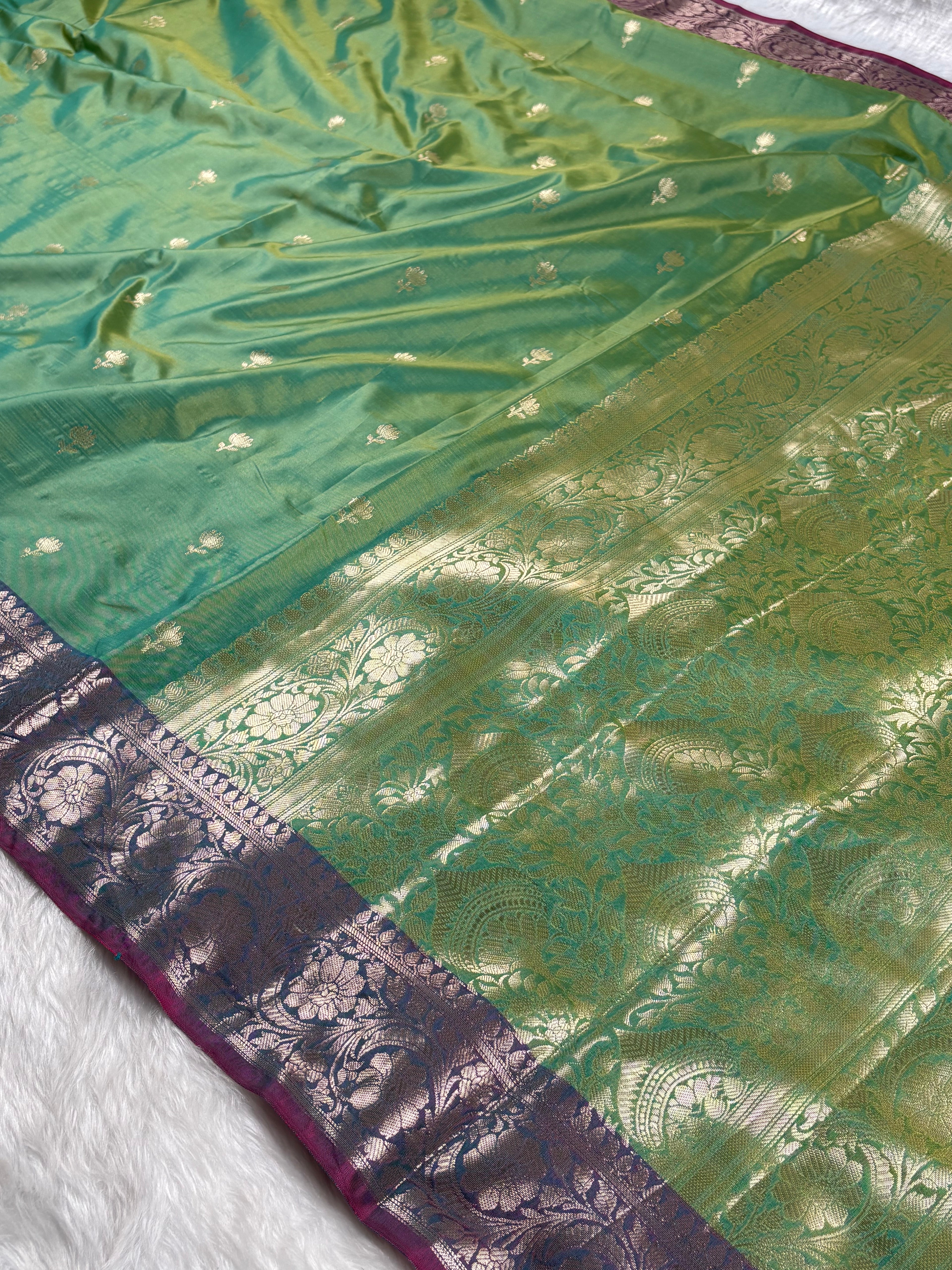 Softy Katan Silk Banarasi Saree