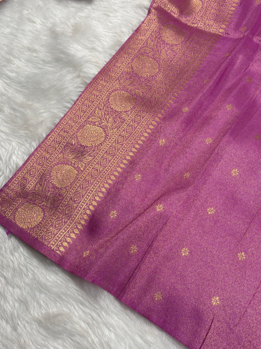 Soft Tishu Paithani Banarasi Saree