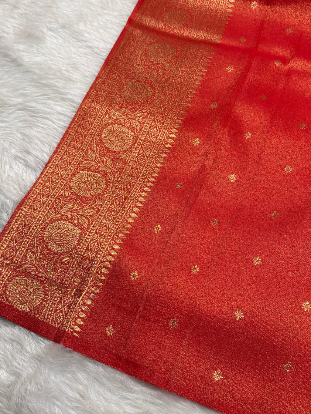 Soft Tishu Paithani Banarasi Saree