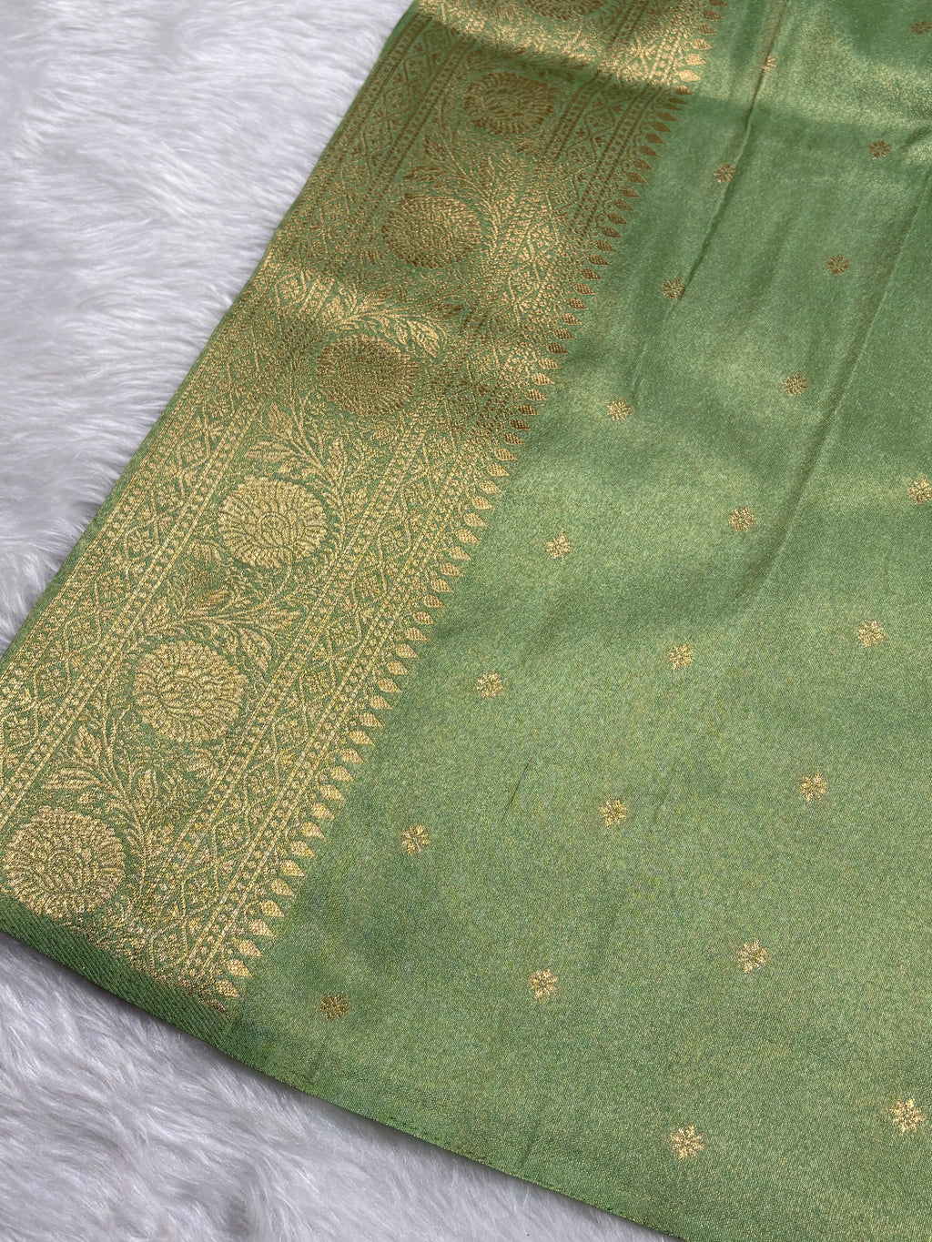 Soft Tishu Paithani Banarasi Saree