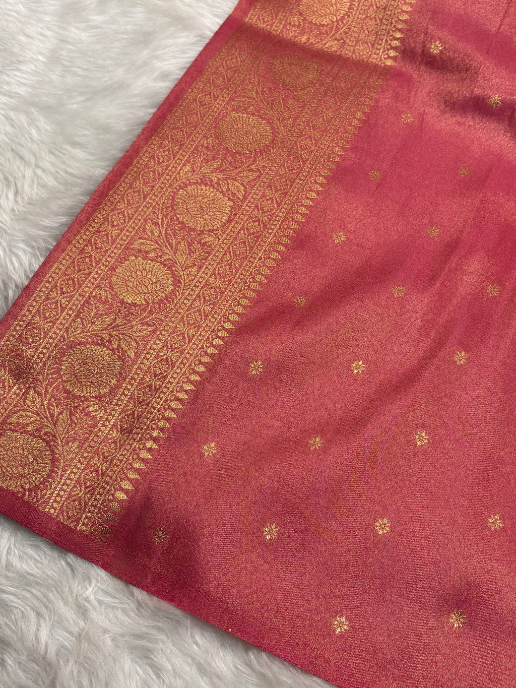 Soft Tishu Paithani Banarasi Saree