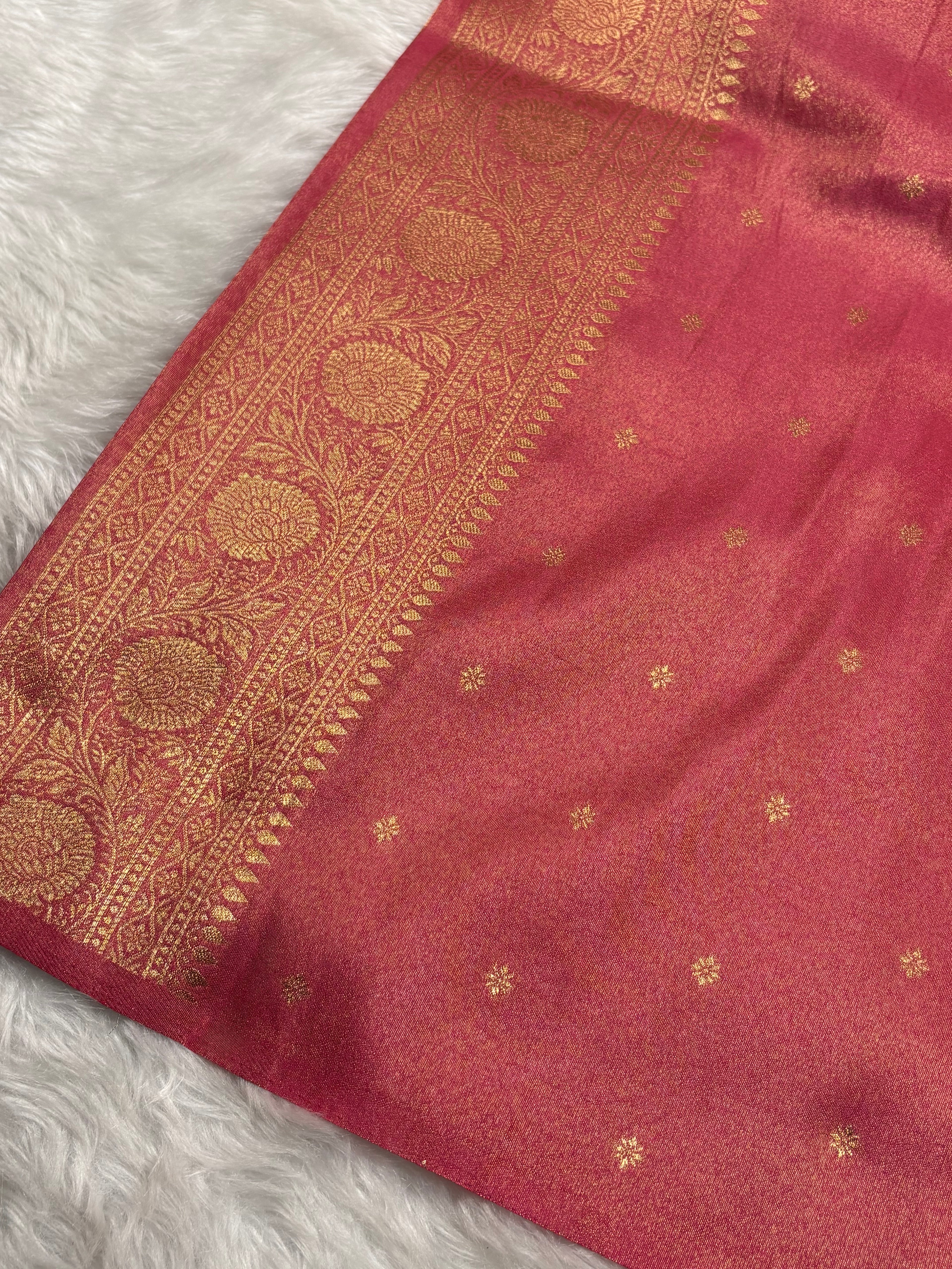 Soft Tishu Paithani Banarasi Saree