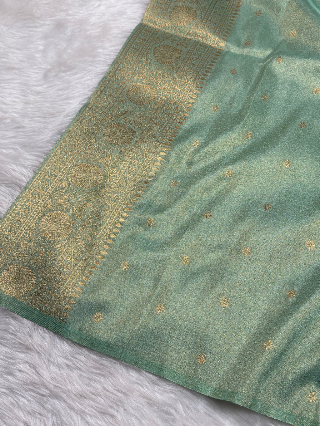 Soft Tishu Paithani Banarasi Saree