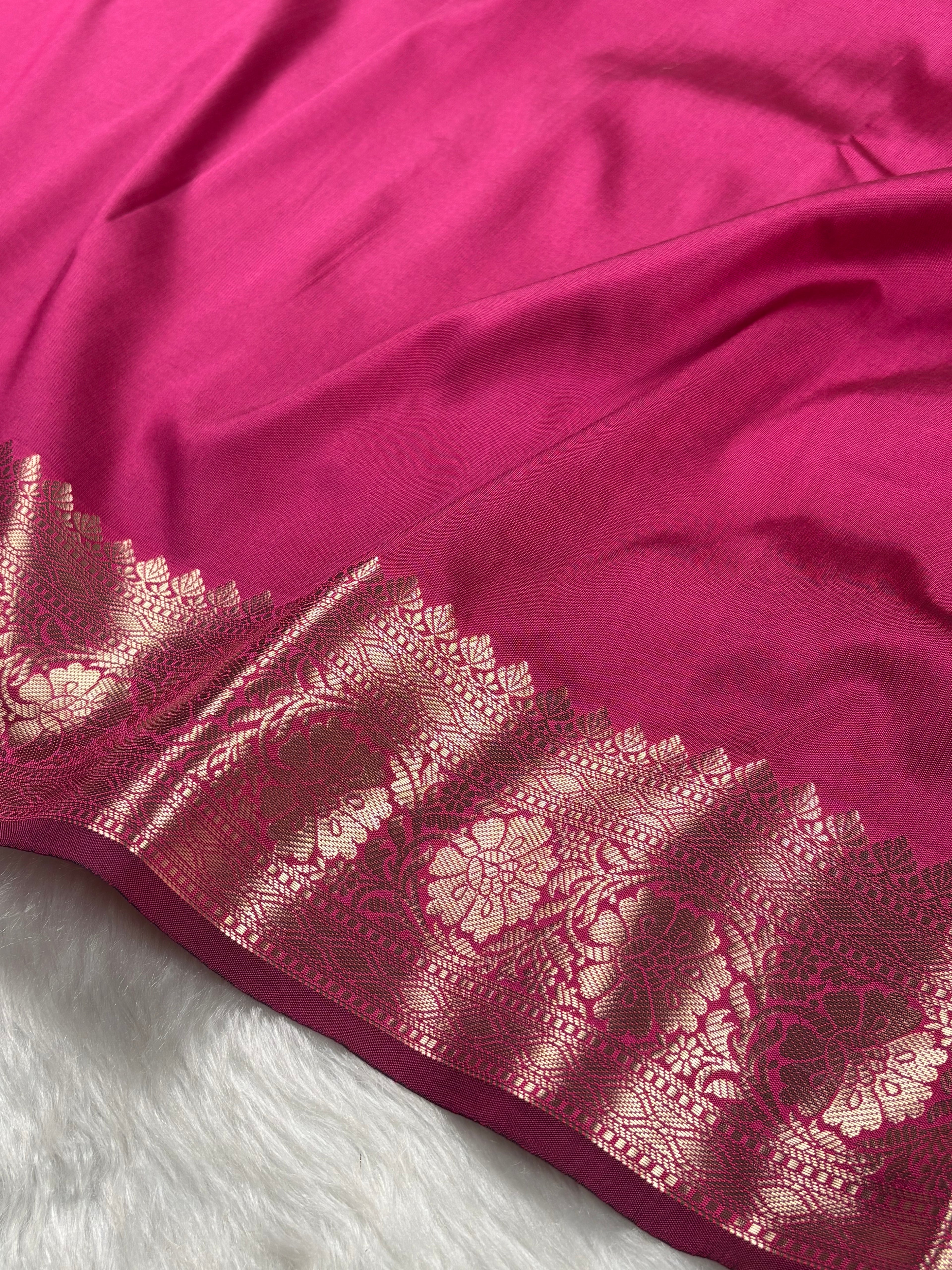 Soft Katan Silk Banarasi Saree