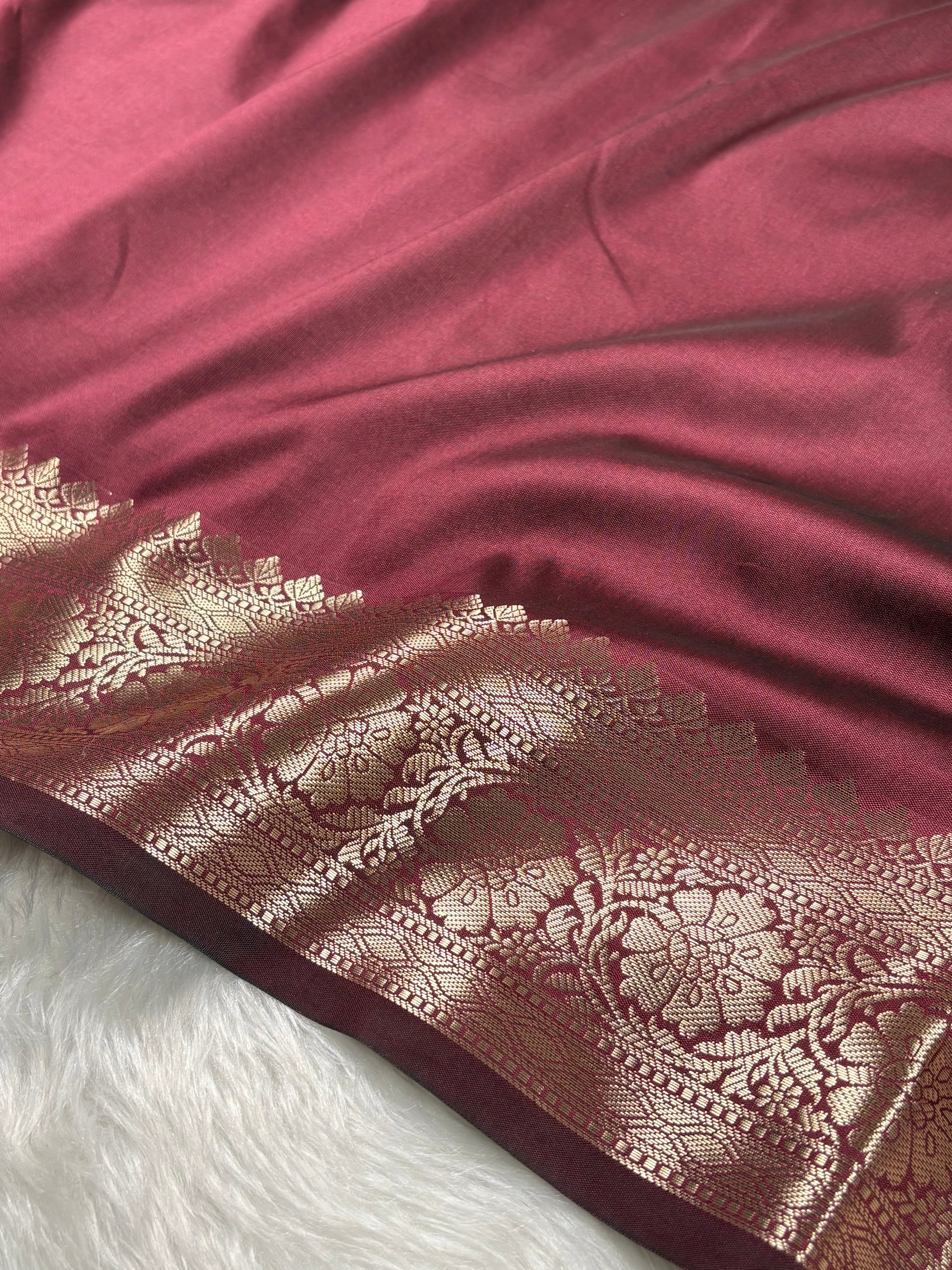 Soft Katan Silk Banarasi Saree