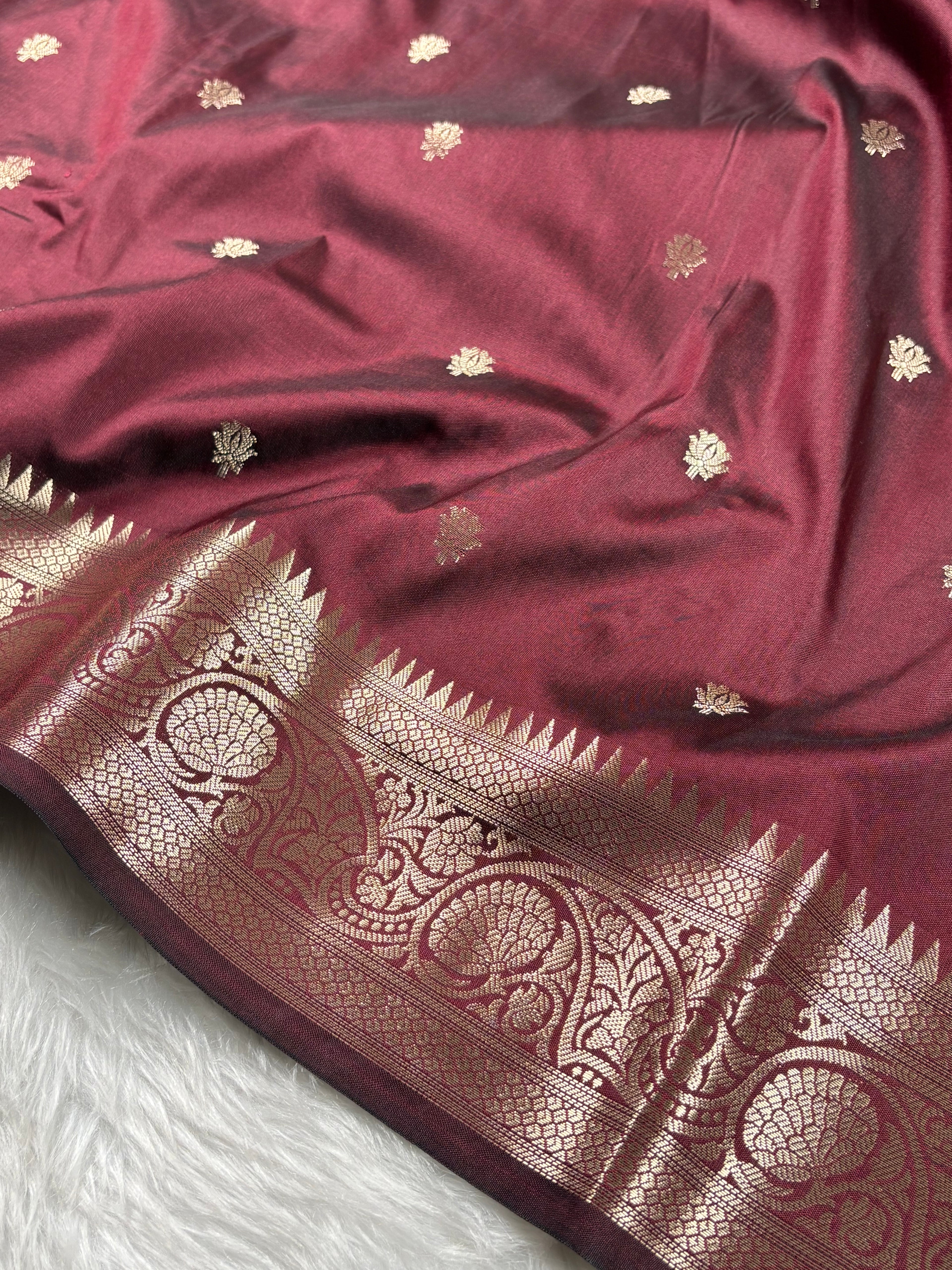 Soft Katan Silk Banarasi Saree