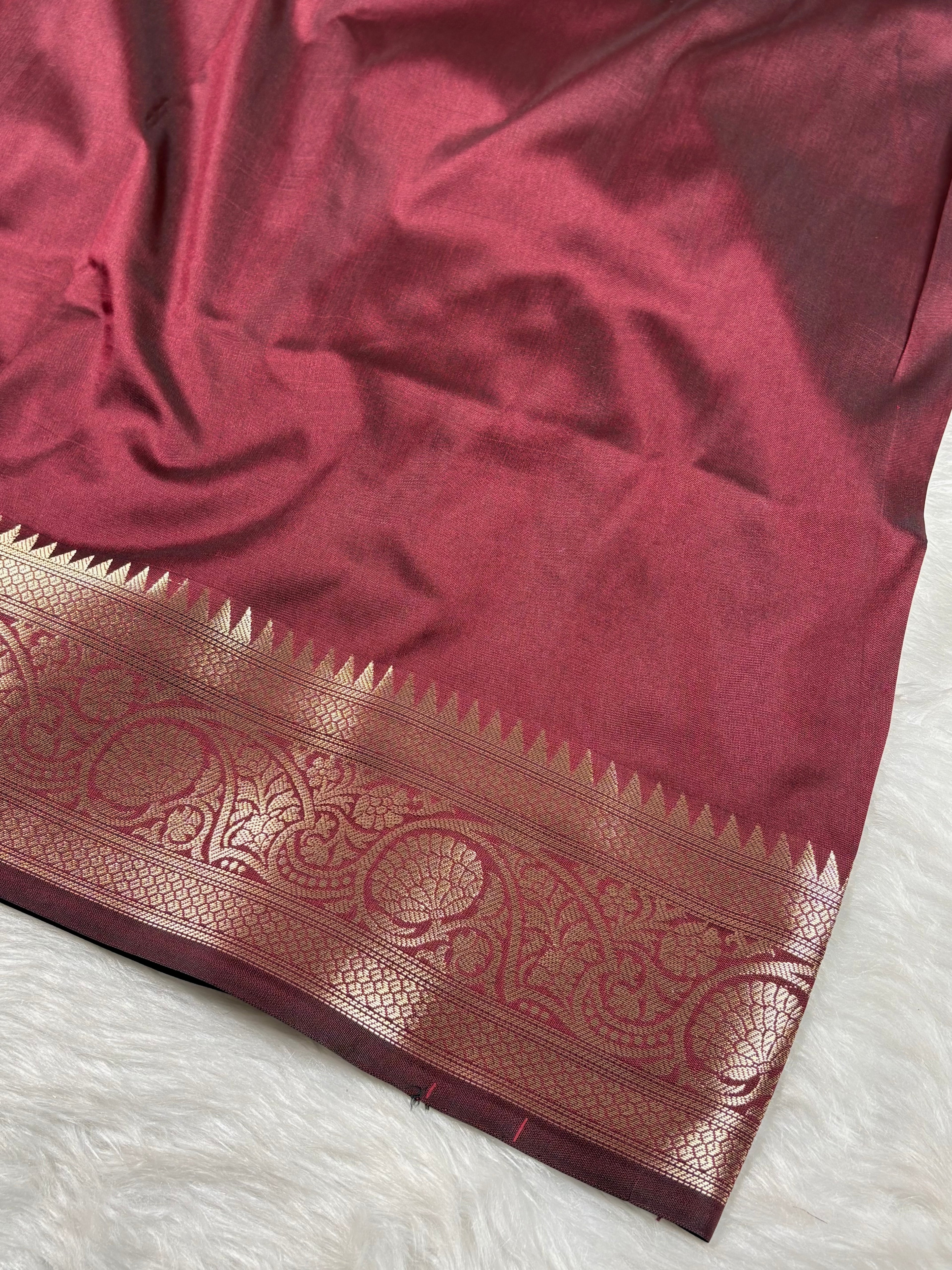 Soft Katan Silk Banarasi Saree