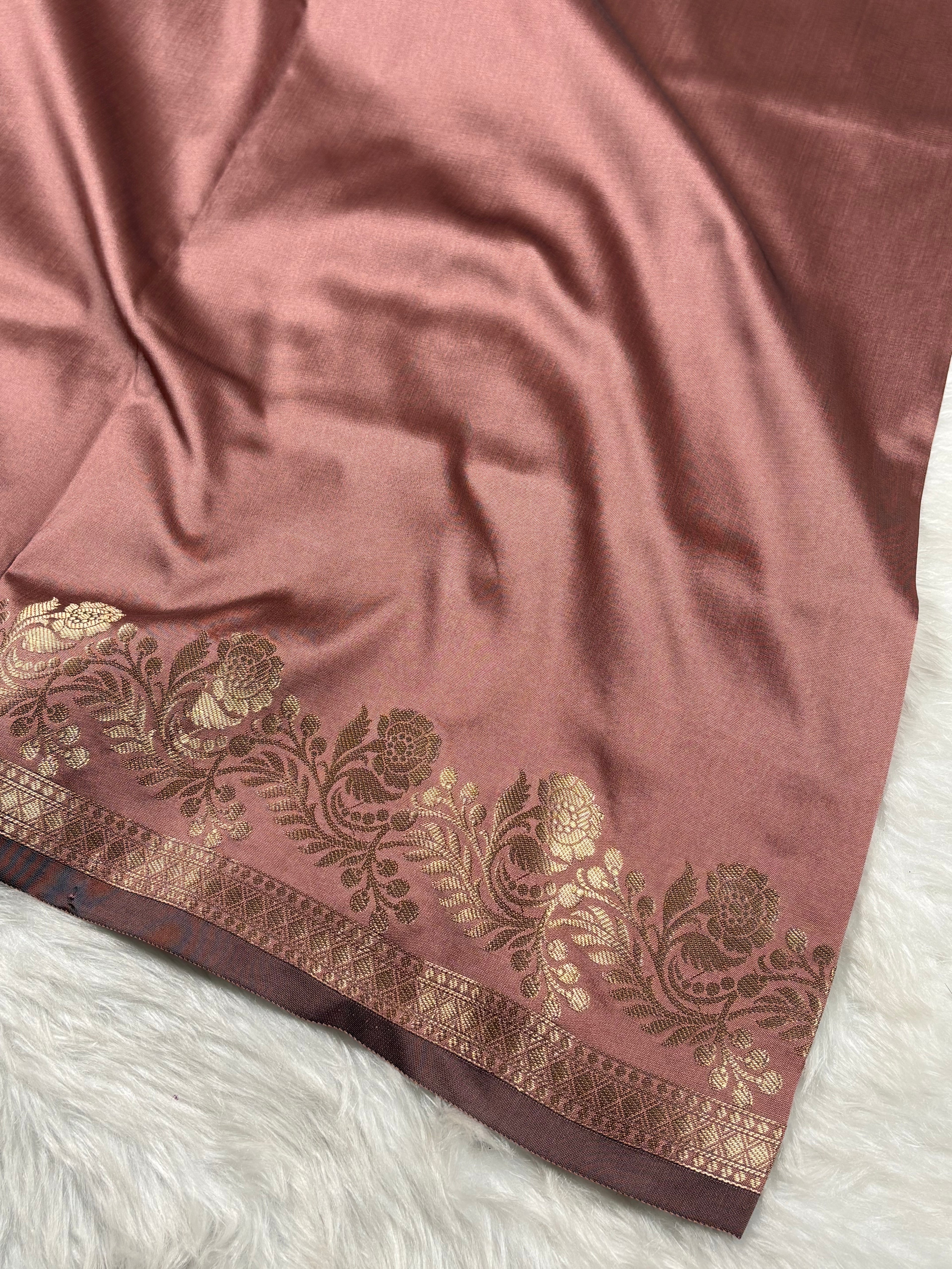 Soft Katan Silk Banarasi Saree