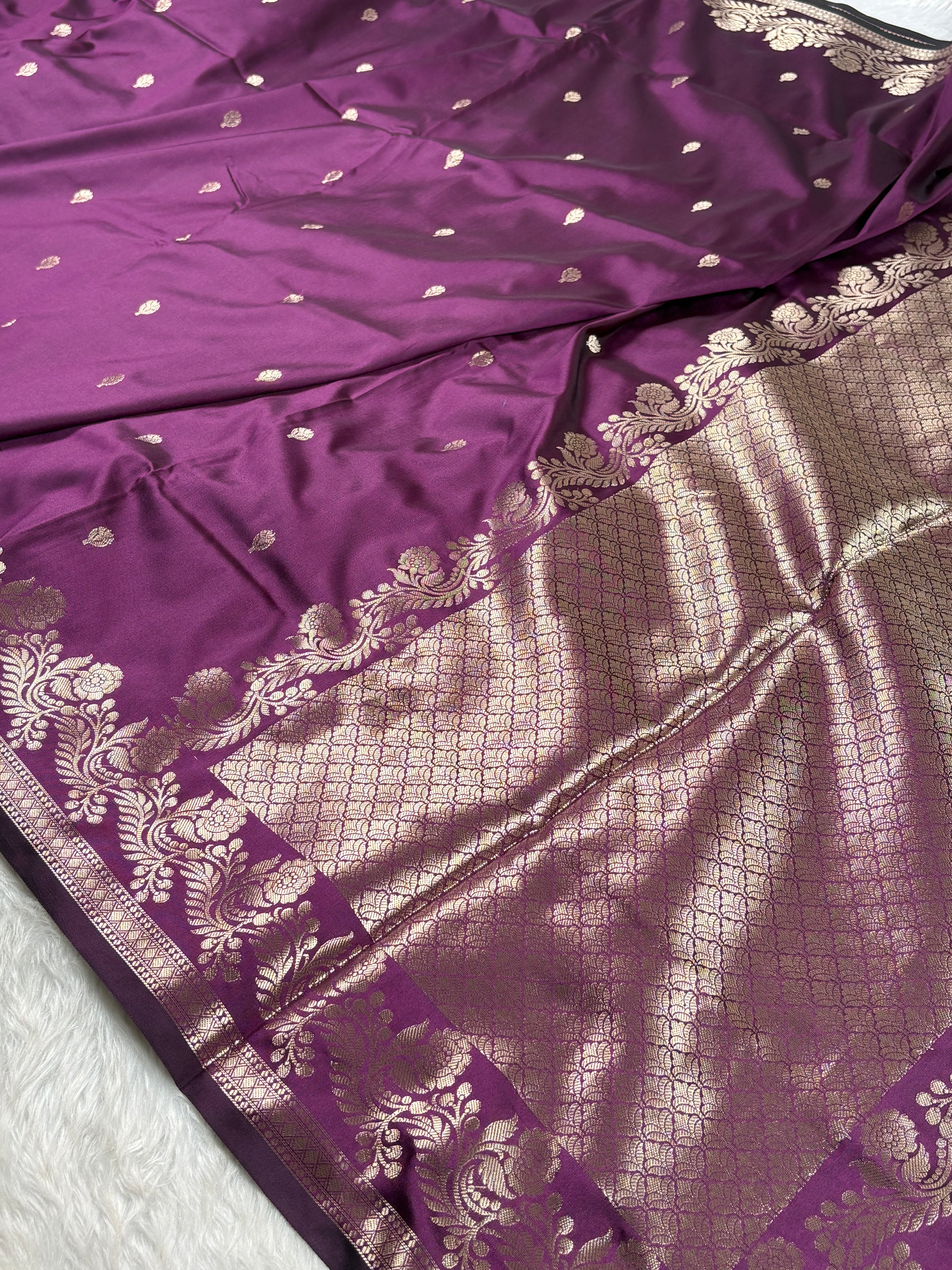 Soft Katan Silk Banarasi Saree